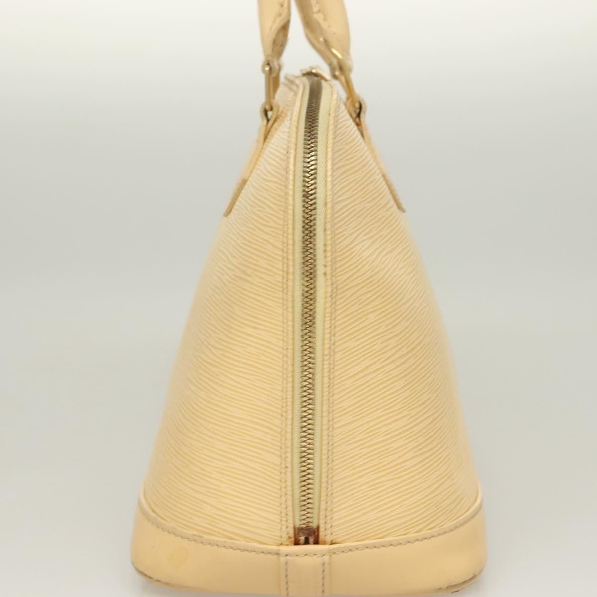 LOUIS VUITTON Epi Alma Hand Bag Vanilla M5214a M5214a