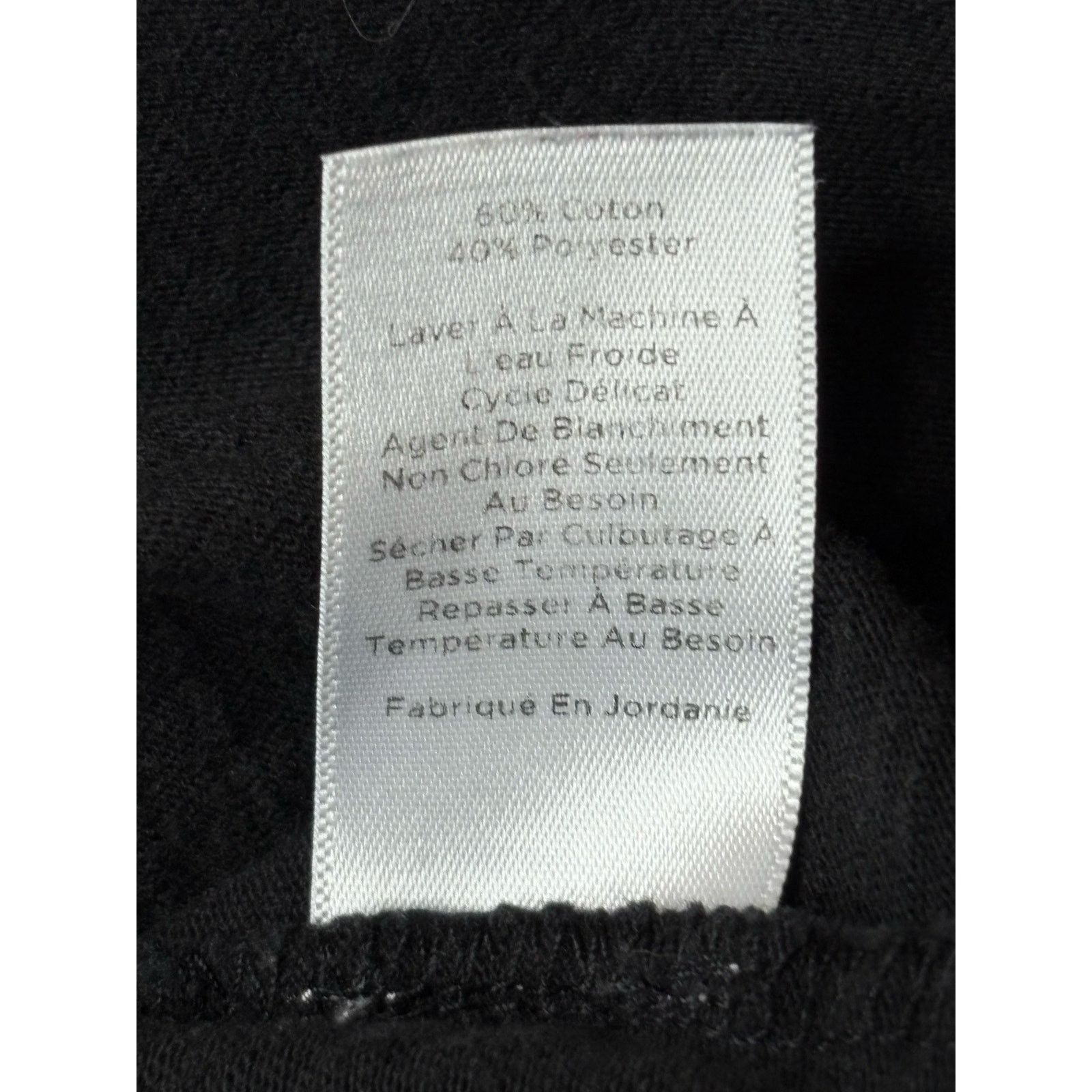 Other Talbots Basic Tee Black V-neck Top T-shirt SMALL Normcore Size S / US 4 / IT 40 - 9 Thumbnail