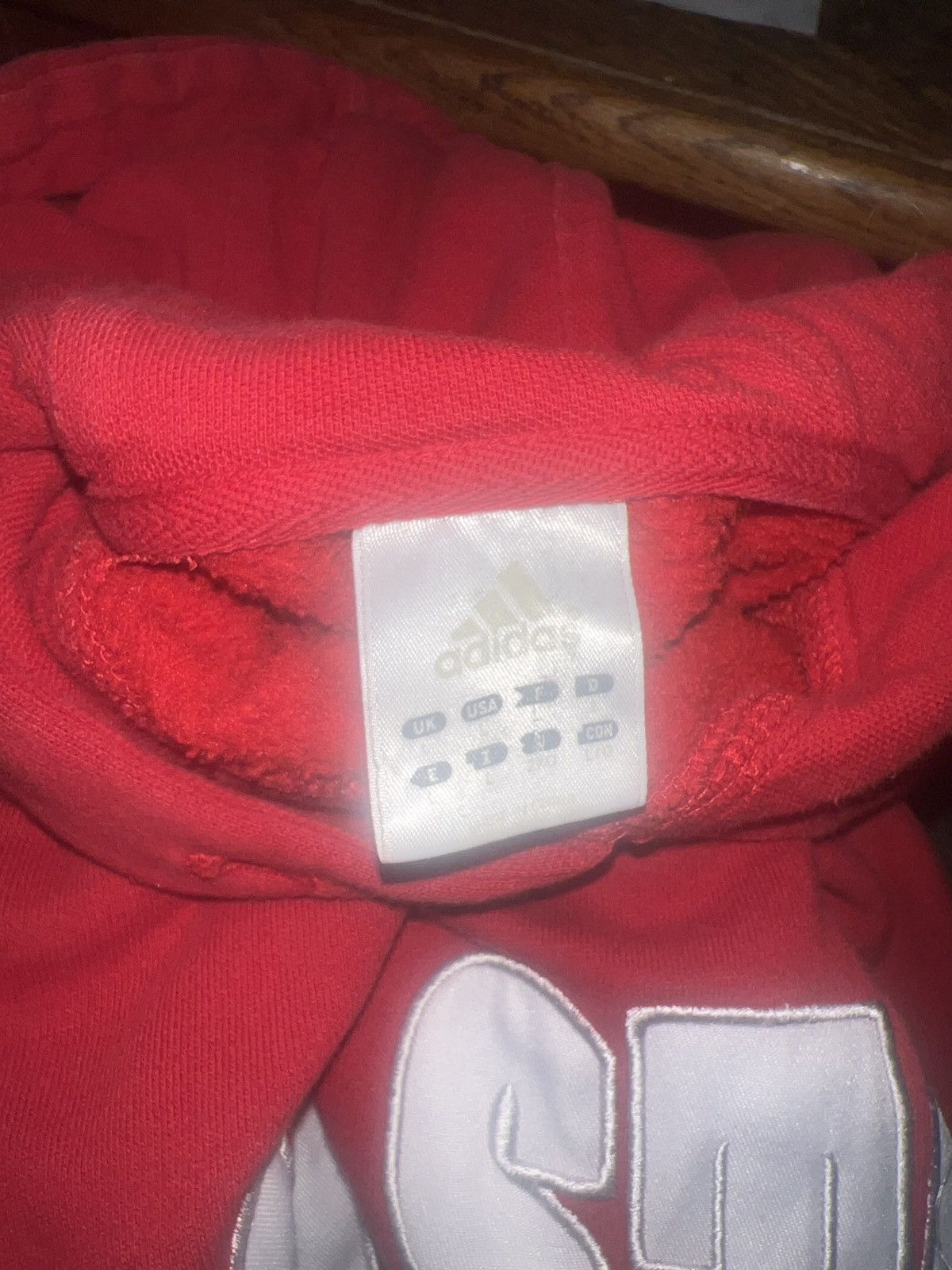 Adidas Adidas Ohio State Buckeyes Spell-Out Pull-Over Hoody Size US L / EU 52-54 / 3 - 9 Thumbnail