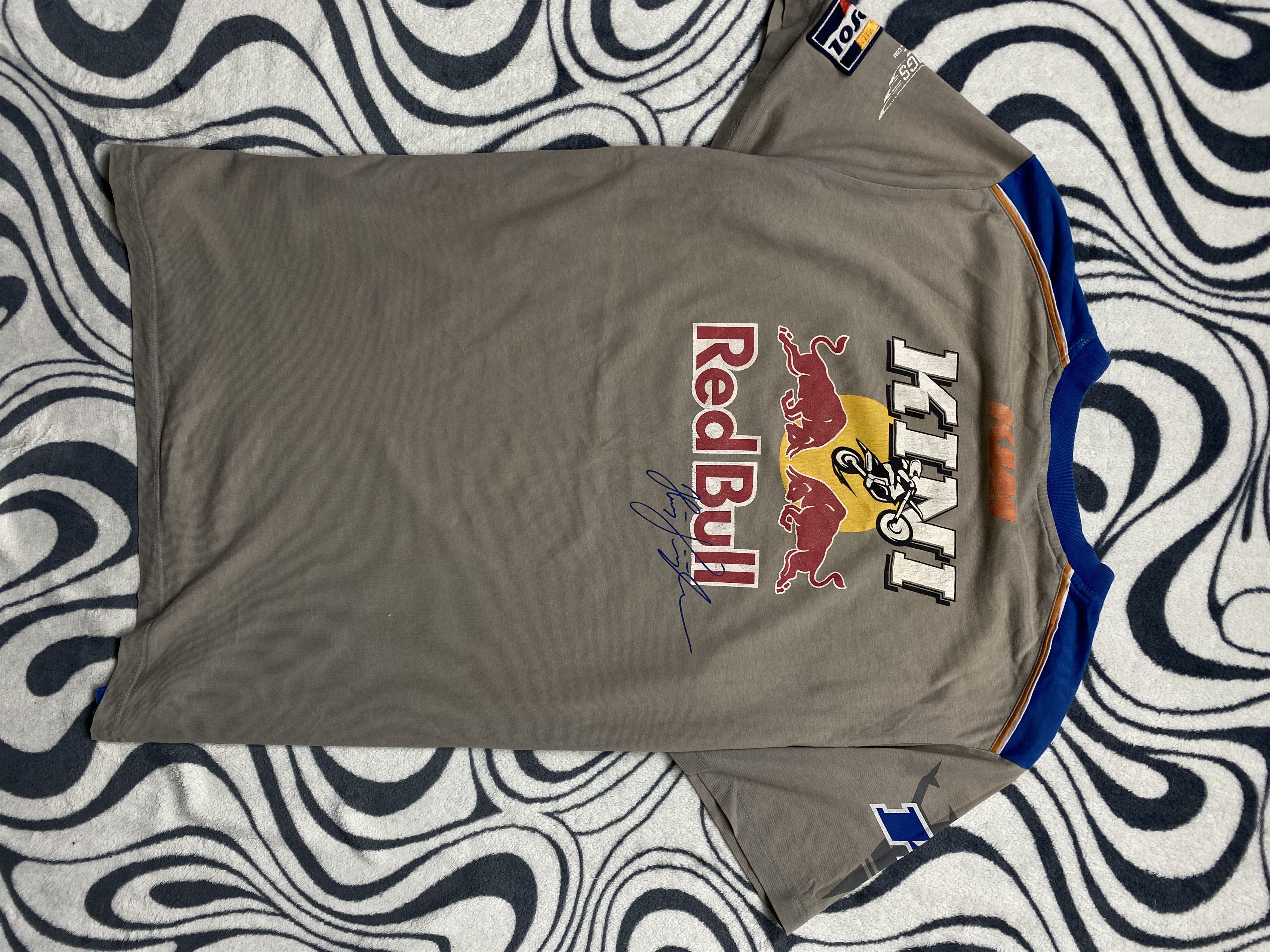 Red Bull × Vintage Red Bull Kini Racing Vintage T-Shirt Y2K Tee Size US XL / EU 56 / 4 - 8 Thumbnail