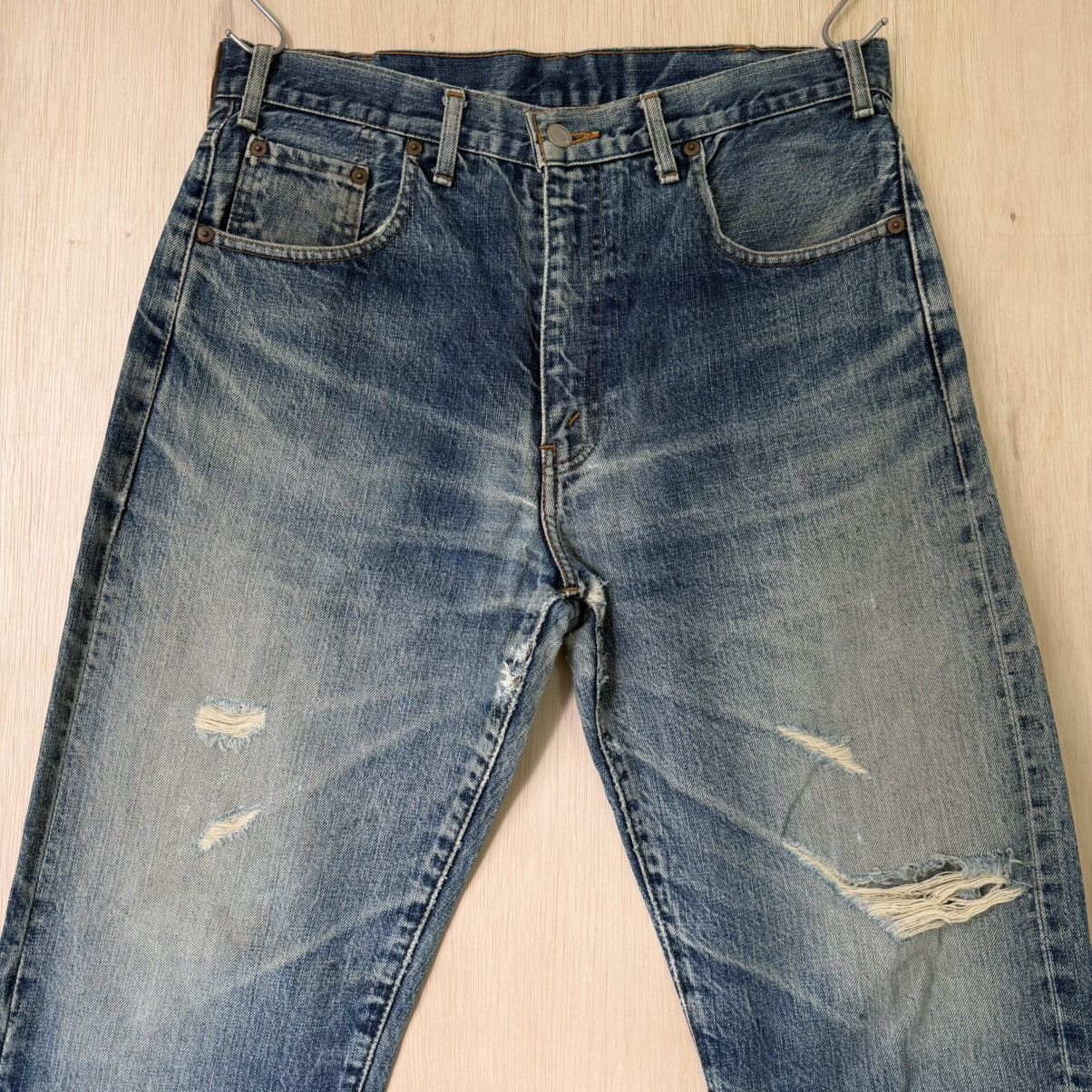 Levi's Vintage Levis Selvedge Big E jeans 502XX Japan Size US 33 - 7 Thumbnail