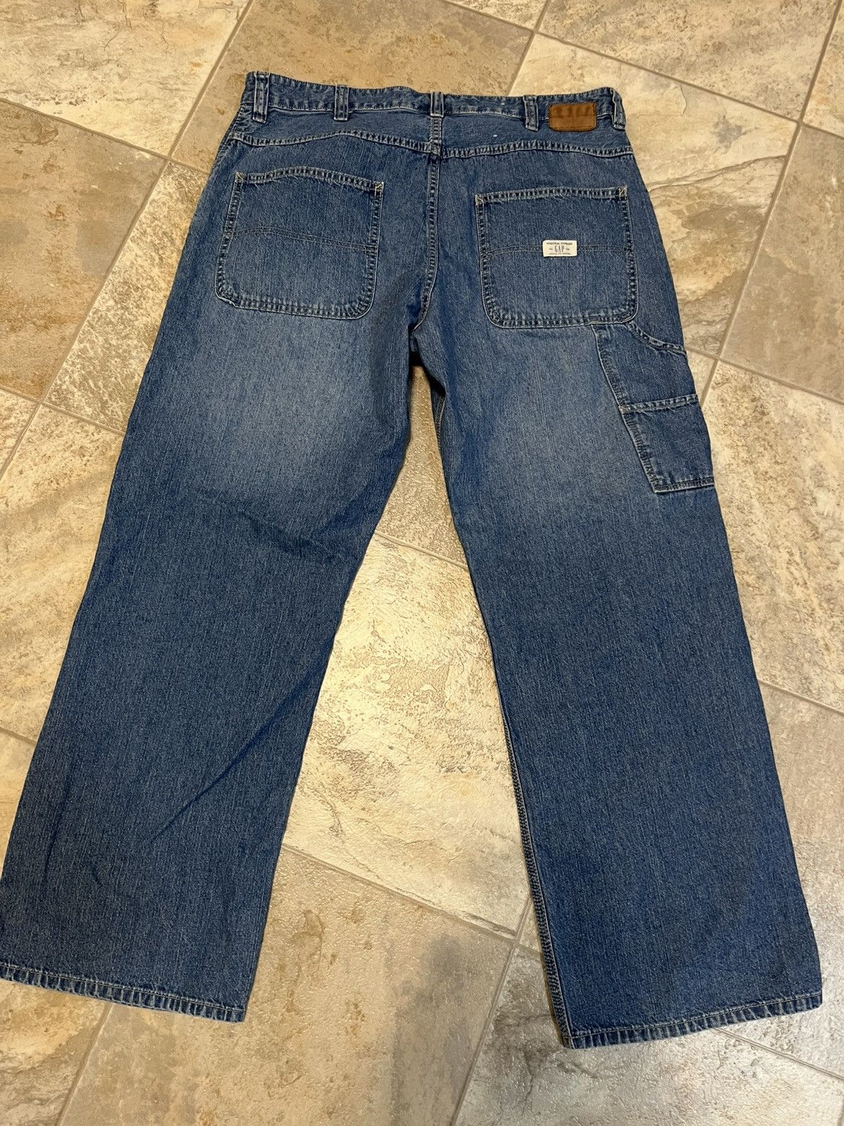 Gap Vintage y2k gap carpenter jeans 36x32 Size US 36 / EU 52 - 1 Thumbnail