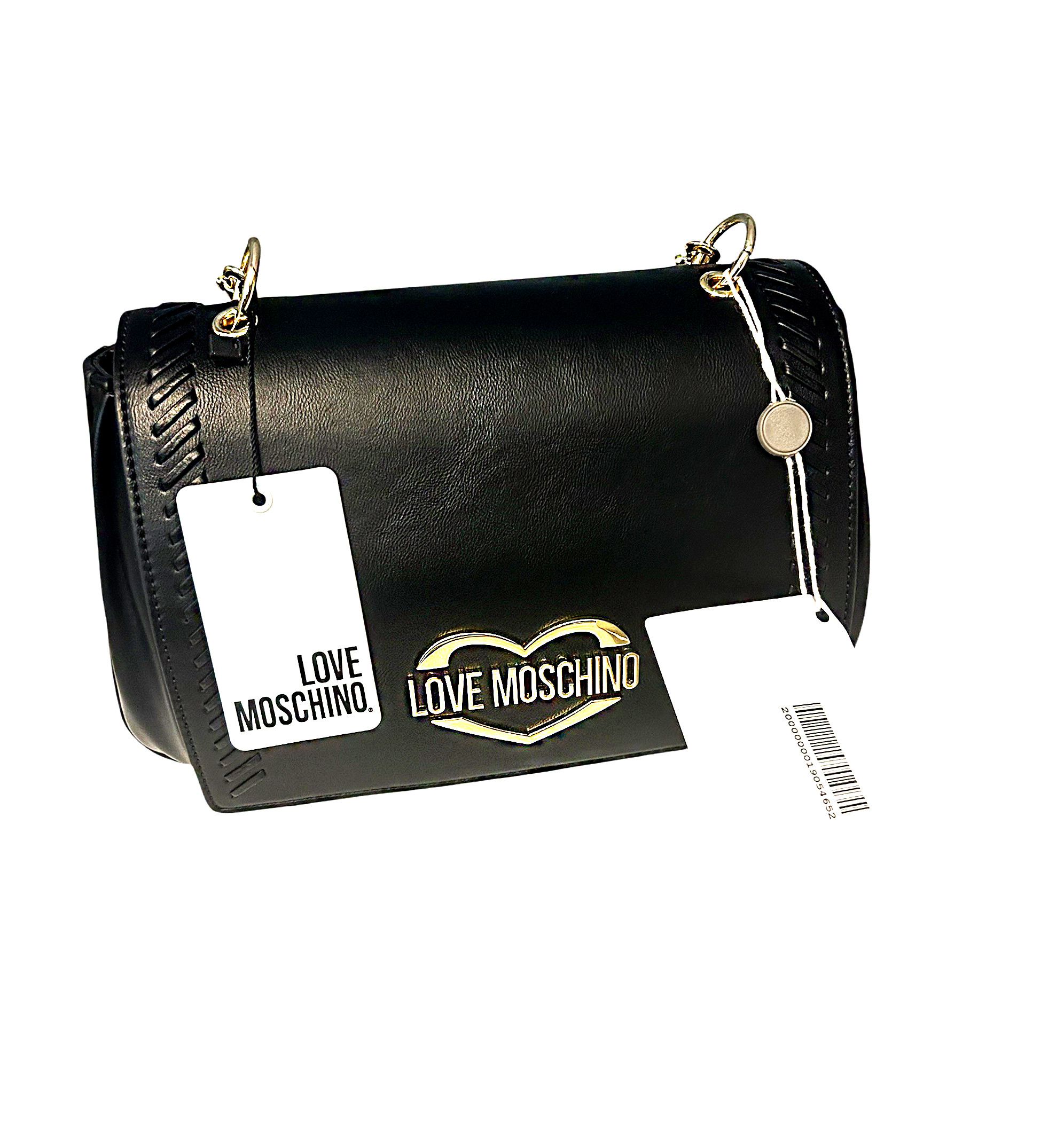 Love Moschino Love Moschino Faux Leather Shoulder Bag Size ONE SIZE - 8 Thumbnail