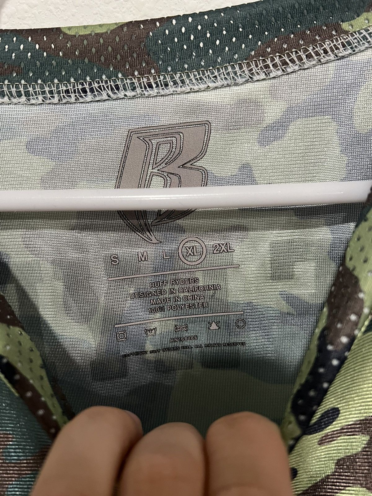Ruff Ryders Ruff Ryders Camo Jersey Size US XL / EU 56 / 4 - 6 Thumbnail