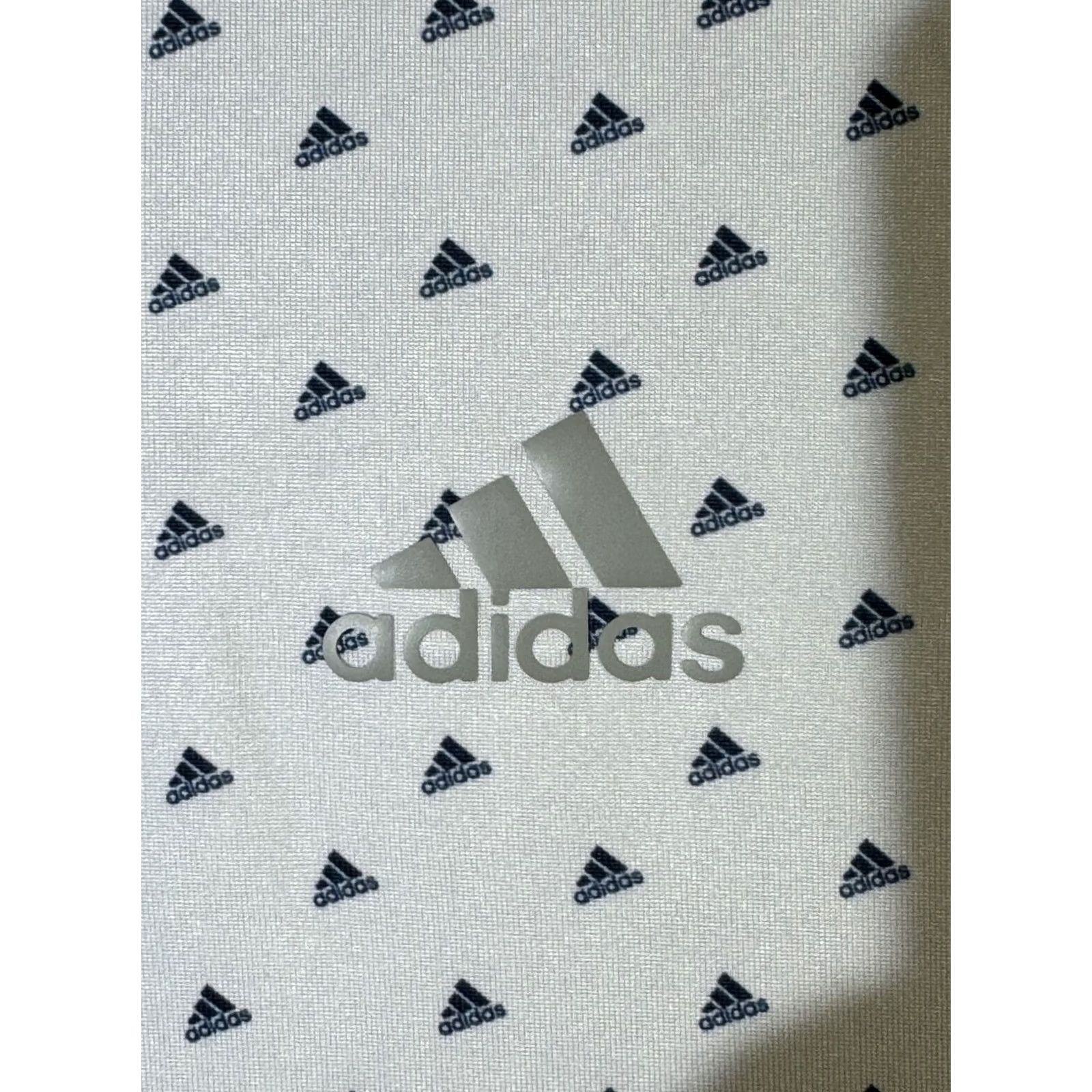 Adidas Adidas Golf Polo Shirt Men’s L White Pull‑Over Polyester-Blend Stretch Performance Size US L / EU 52-54 / 3 - 7 Thumbnail