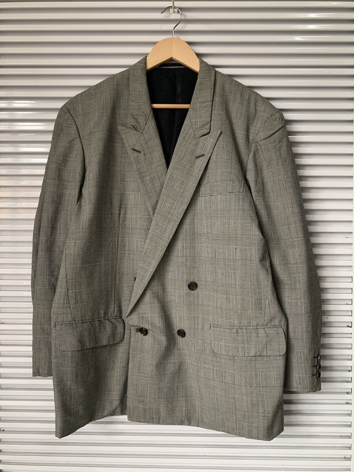Comme des Garcons Comme des Garcons Homme Deux Double Braisted Blazer Size US L / EU 52-54 / 3 - 1 Thumbnail