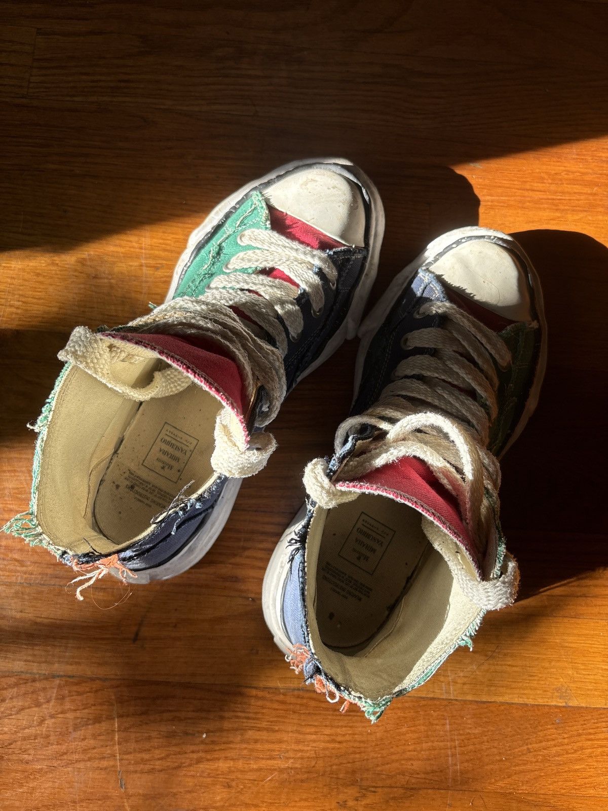 Maison MIHARA YASUHIRO Maison Mihara Yasuhiro Peterson High Top Size US 10 / EU 43 - 4 Thumbnail