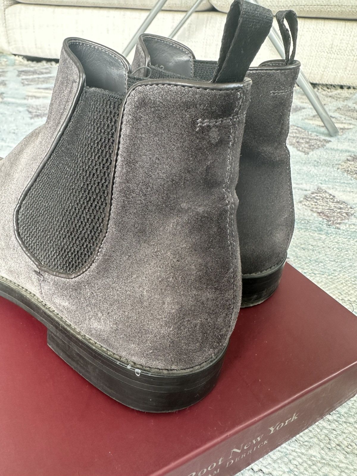 To Boot New York Bonn Suede Chelsea Boot Size US 12 / EU 45 - 6 Thumbnail