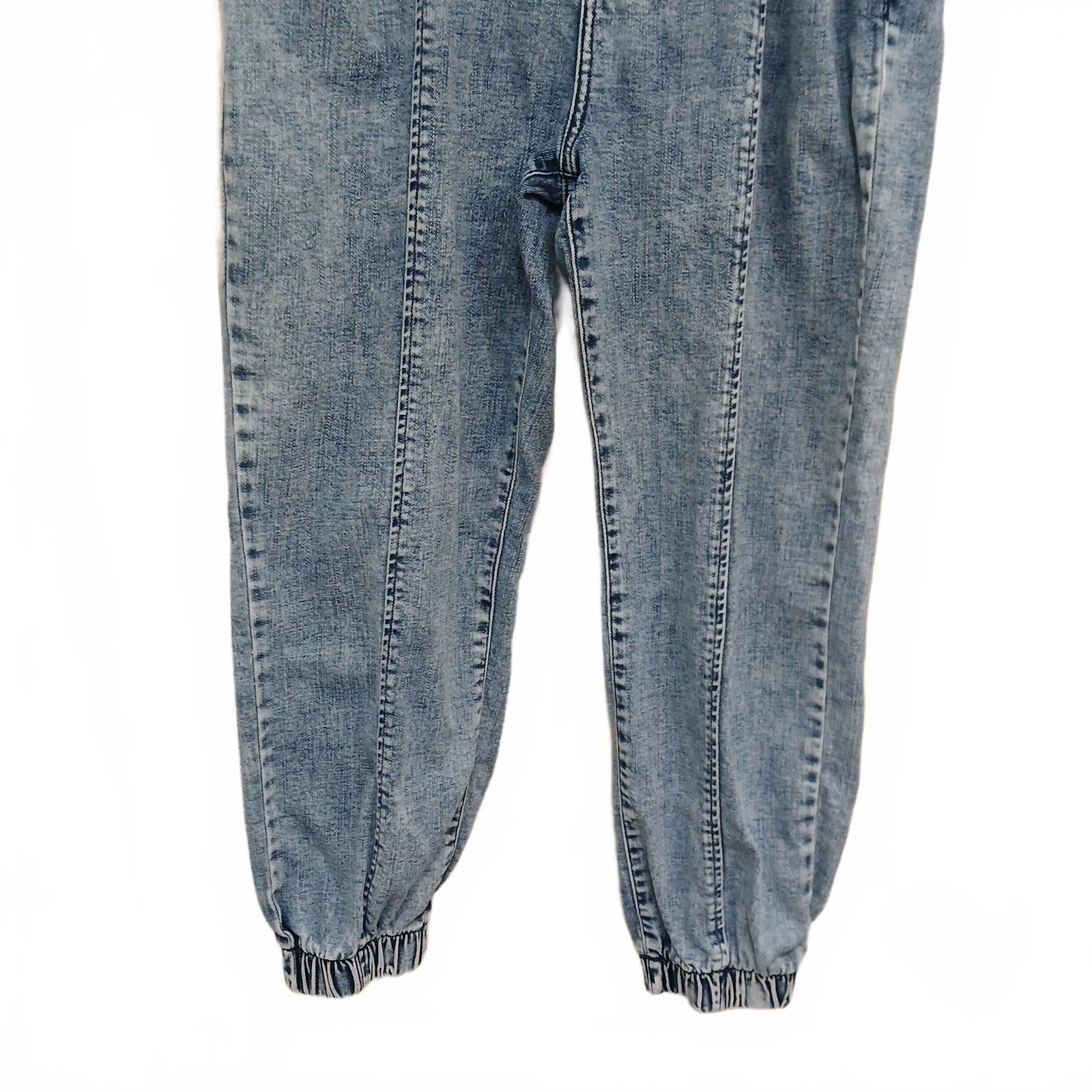 Designer Wild Fable Women's Denim Joggers - Size M - Vintage Wash Size 32" / US 10 / IT 46 - 5 Thumbnail