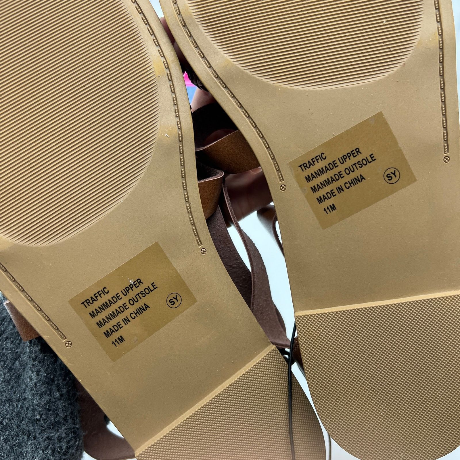 Other Pop Womens Traffic Ankle Strap Flat Sandals Cogna Size US 11 / IT 41 - 5 Thumbnail