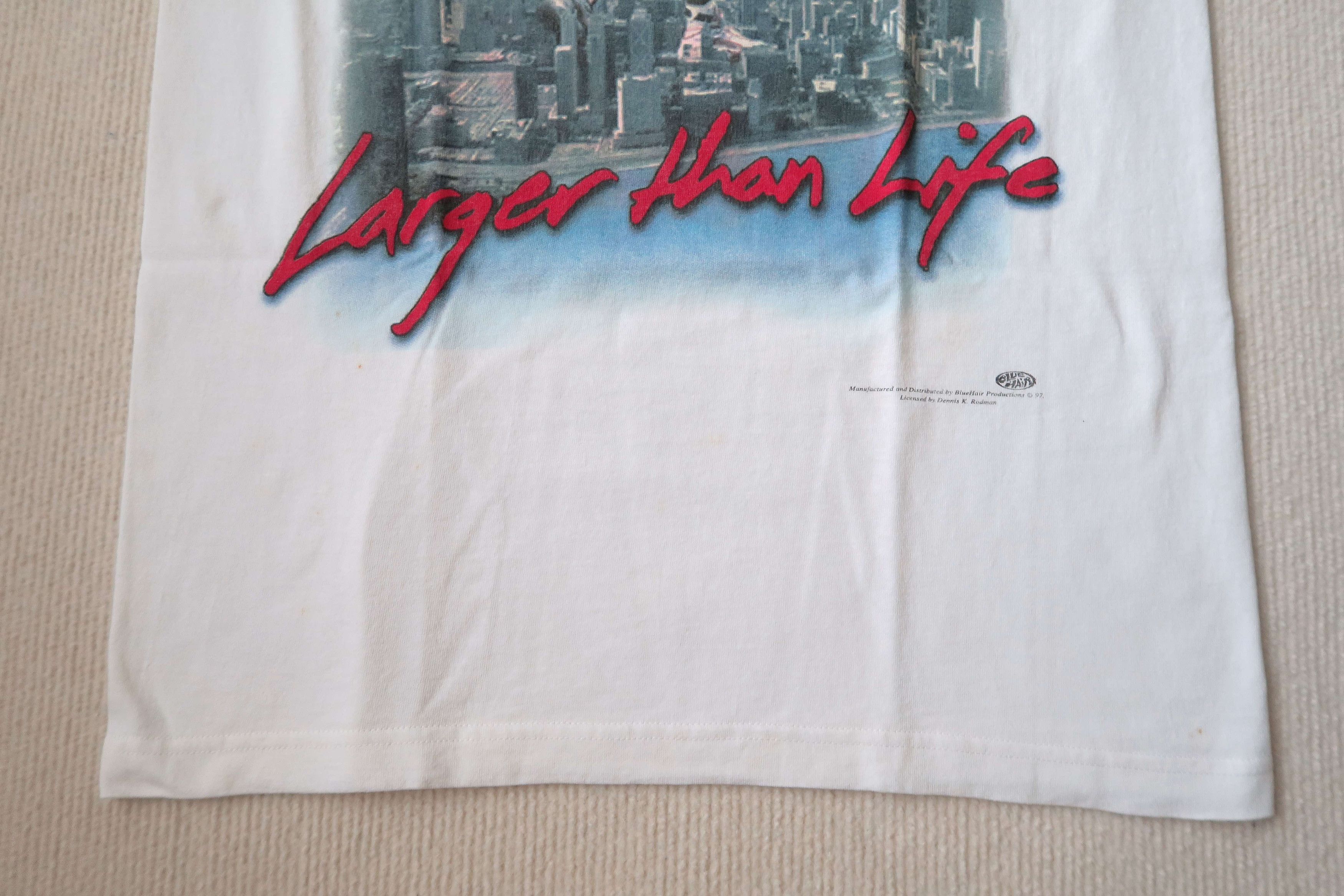 Other Dennis Rodman 'Larger Than Life' Skyline Bulls T-Shirt Size US M / EU 48-50 / 2 - 5 Thumbnail