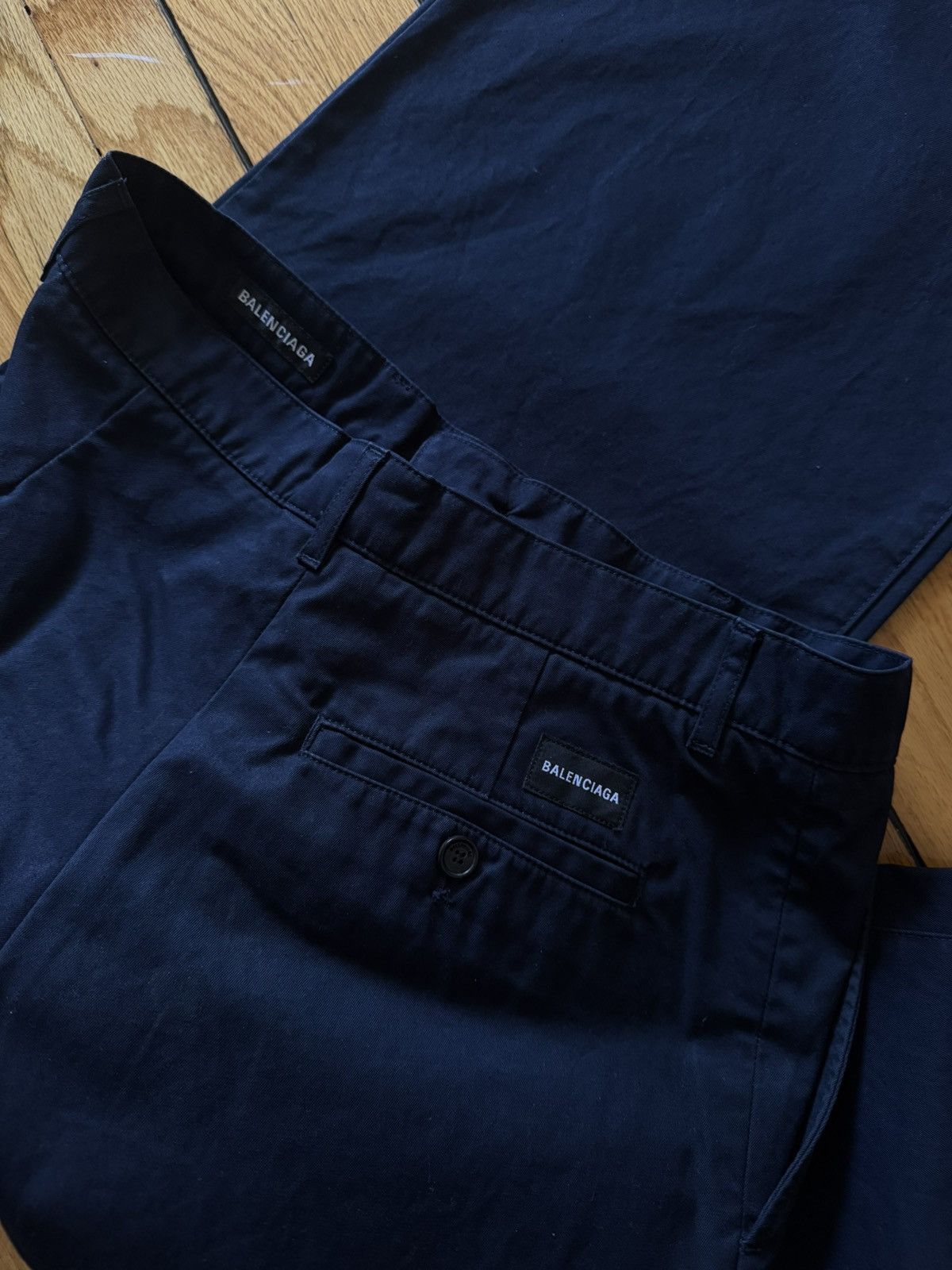 Balenciaga Balenciaga Chino Trouser Size US 29 - 3 Thumbnail