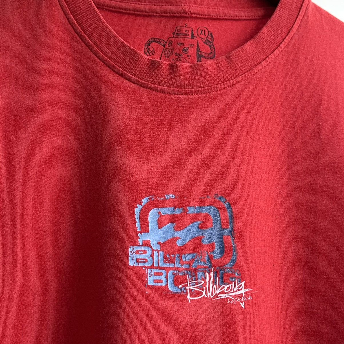 Billabong VINTAGE Y2K BILLABONG BIG LOGO TEE Size US XL / EU 56 / 4 - 6 Thumbnail