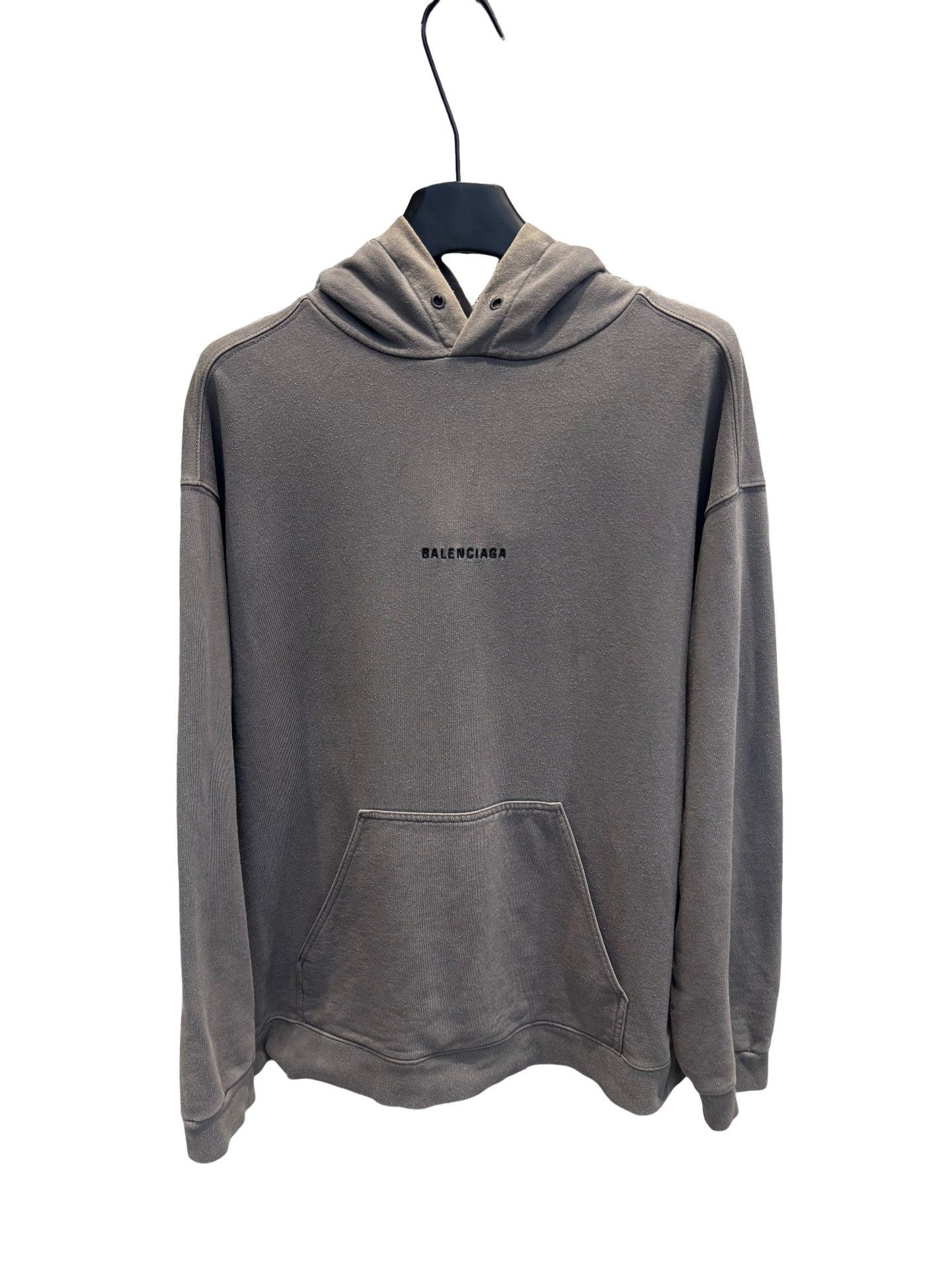 Balenciaga Balenciaga Embroidered Logo Hoodie Size S Size US S / EU 44-46 / 1 - 1 Thumbnail