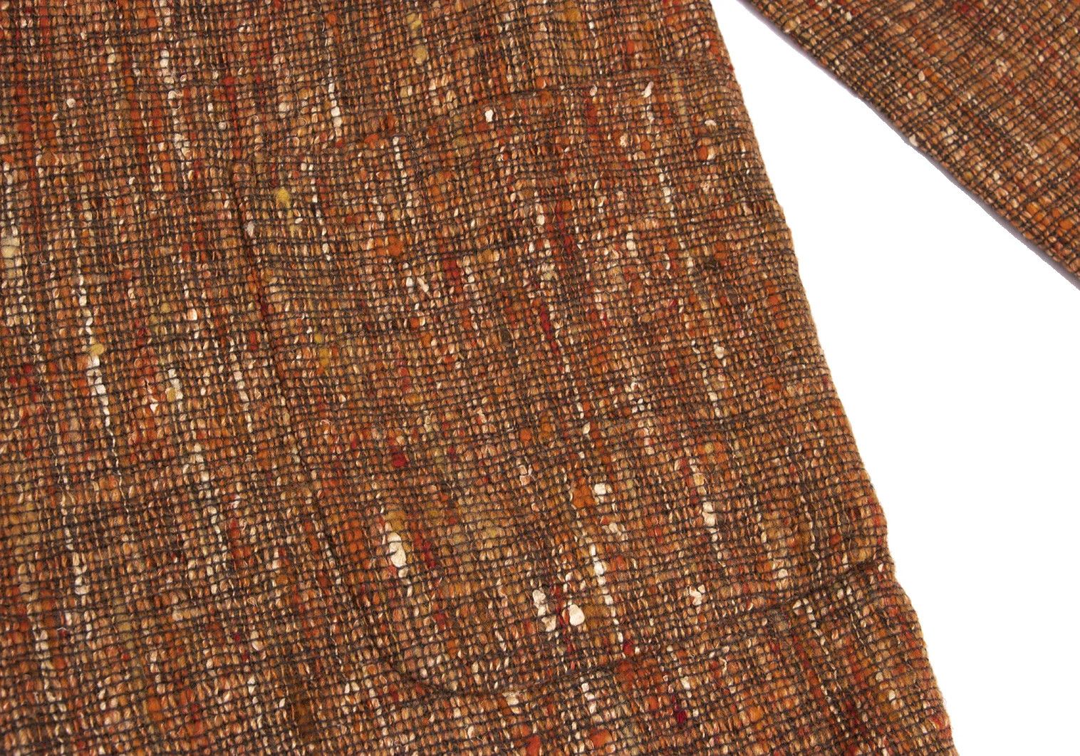 Yohji Yamamoto Yohji Yamamoto Wool Silk T Jacket Orange M Size US M / EU 48-50 / 2 - 8 Thumbnail