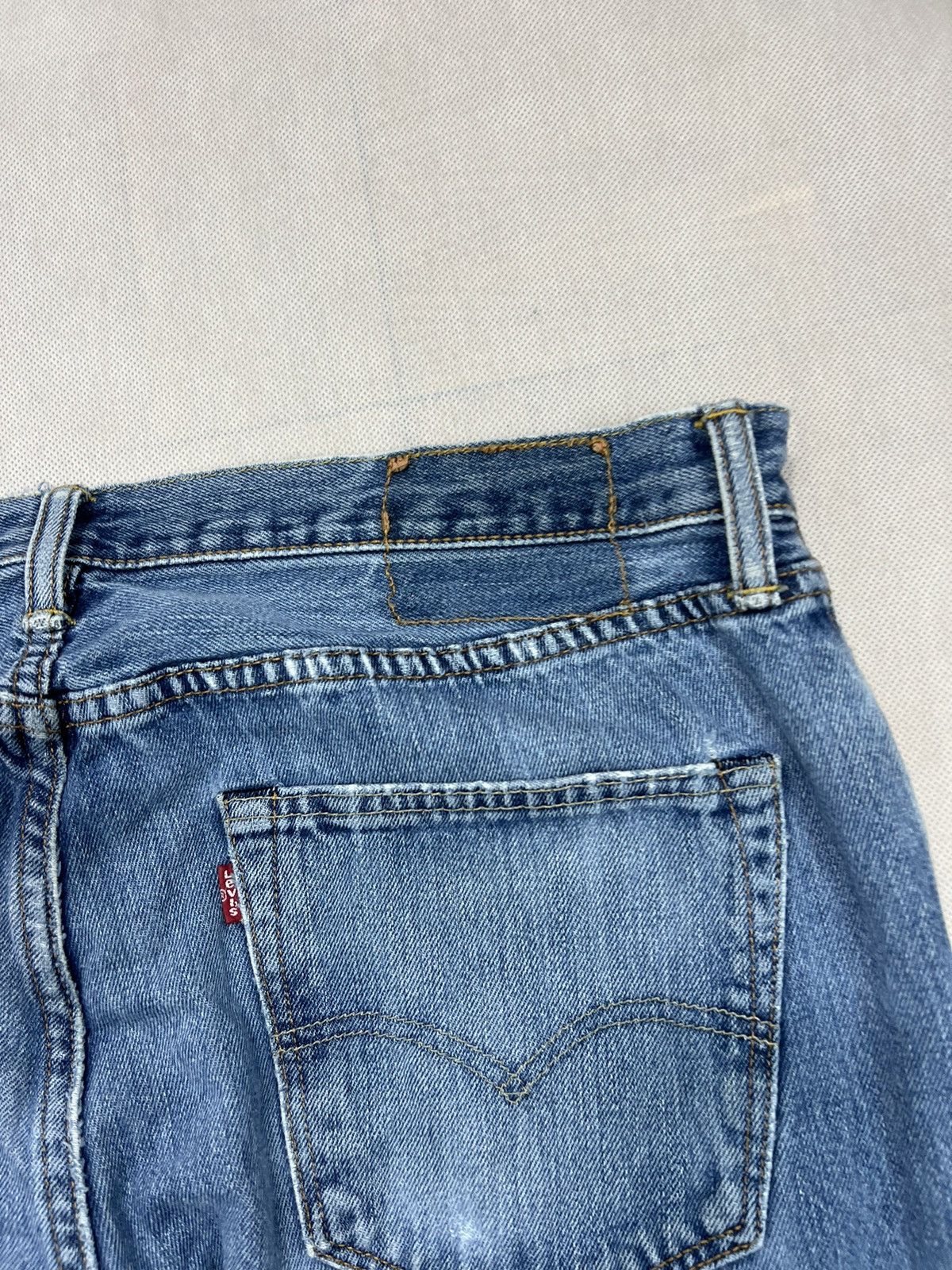 Levi's × Vintage Pants Levi’s baby blue jeans baggy Size US 36 / EU 52 - 4 Thumbnail