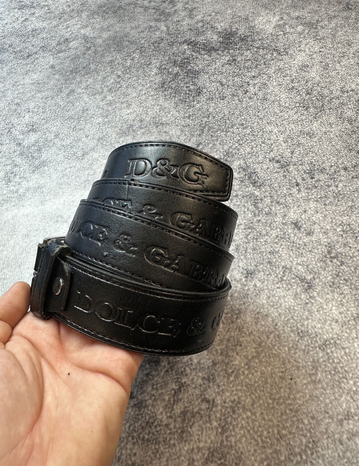 Other Y2K Logo D&G Dolce&Gabbana Belts Streetwear Rare Opium Style Size ONE SIZE - 2 Thumbnail