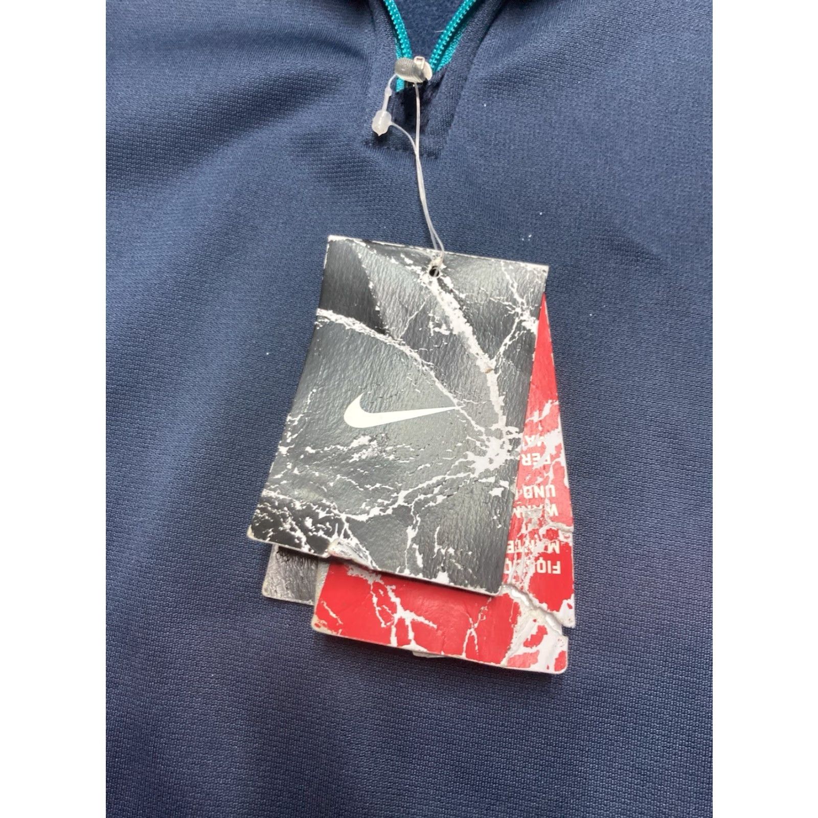 Nike Nike Therma 1/4 Zip Long Sleeve Jacket Pullover Sweatshirt Blue Large Men Size US L / EU 52-54 / 3 - 5 Thumbnail