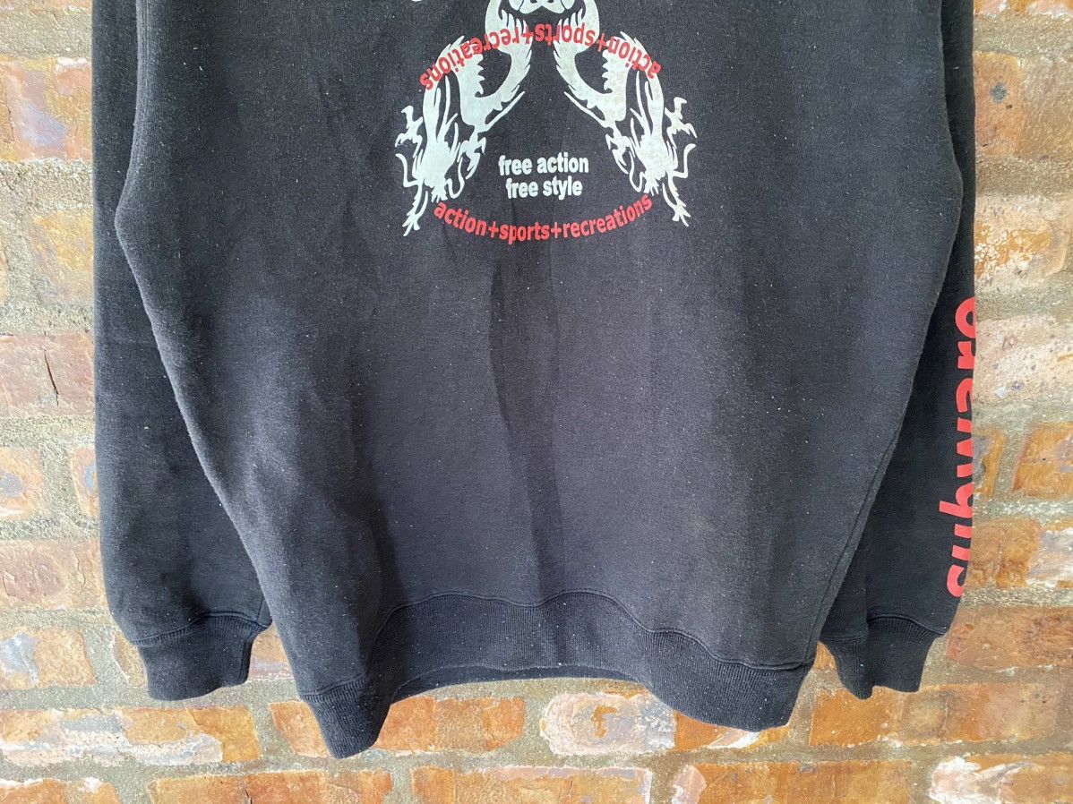 Subware 🔥1990s Subware Recon dragon sweatshirt Size US M / EU 48-50 / 2 - 4 Thumbnail