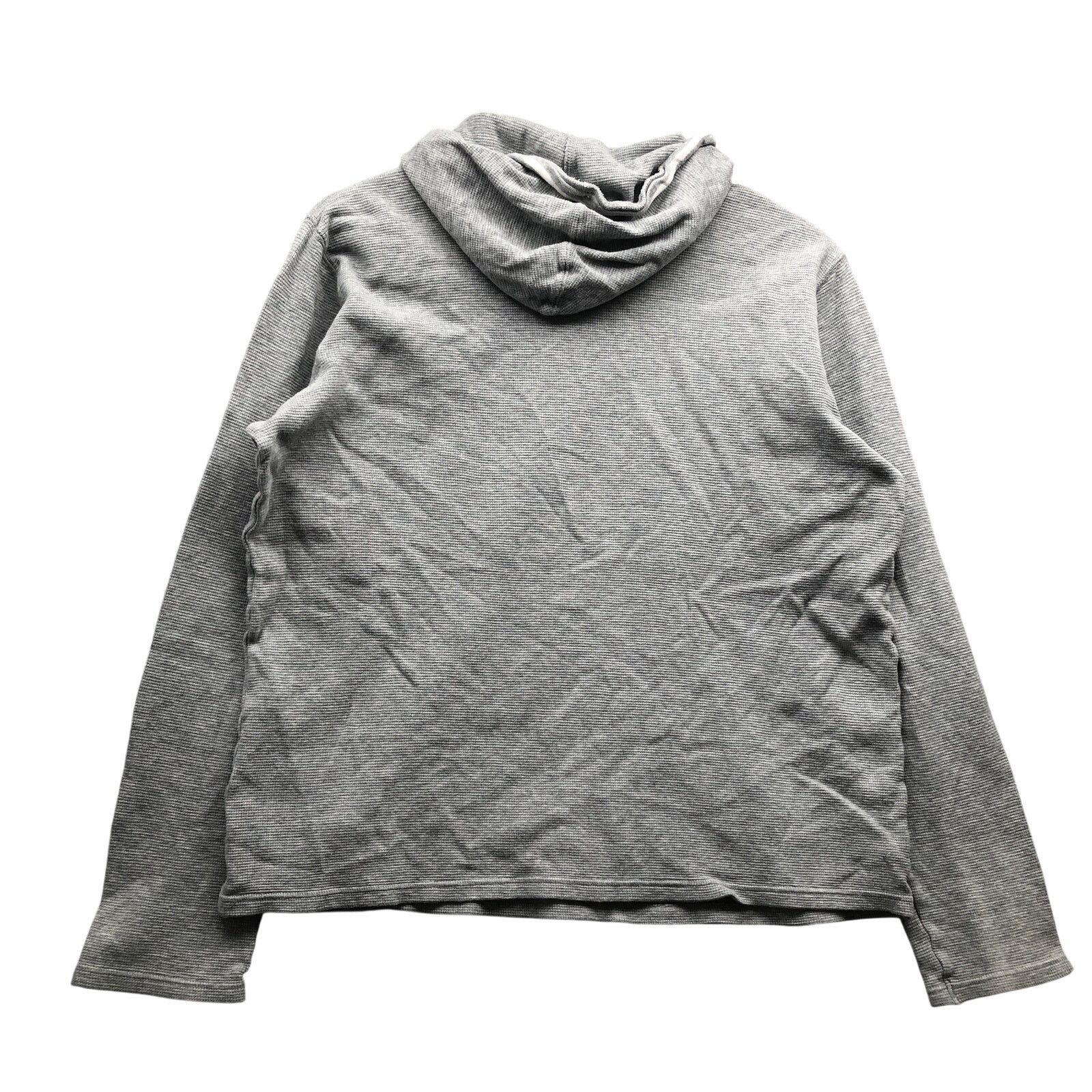 Polo Ralph Lauren Polo Ralph Lauren Thermal Hooded Shirt Men's Medium M Gray Size US M / EU 48-50 / 2 - 5 Thumbnail