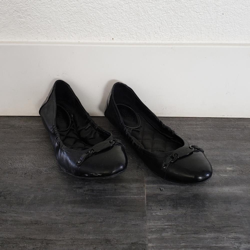 Michael Kors Black Classic Detailed Michael Kors Flats Size US 6.5 / IT 36.5 - 1 Thumbnail