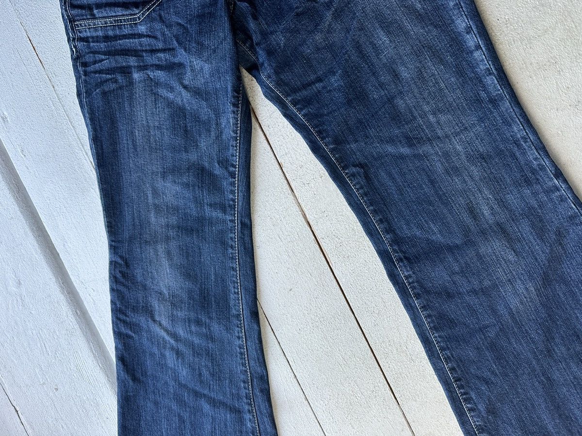Guess FLARED 🚨00S GUESS WITH LOGO WOMEN BOOTCUT JEANS DARK BLUE Size 30" / US 8 / IT 44 - 3 Thumbnail