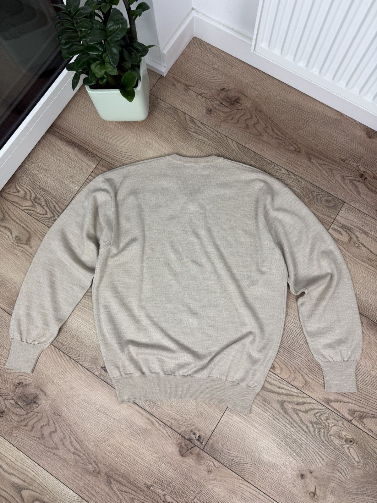 Vintage 90’s YSL Sweater Beige YSL Sweater Size US M / EU 48-50 / 2 - 7 Thumbnail