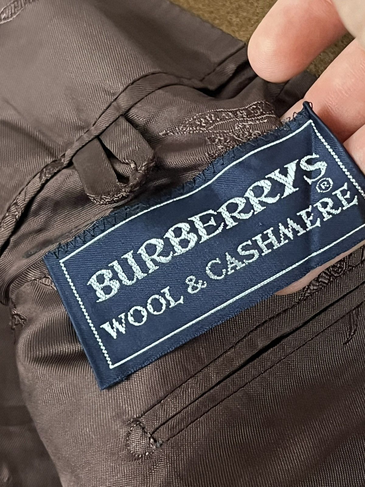 Burberry Very Rare Burberry Luxury Cashmere & Wool Exclusive Blazer Size 44R - 18 Thumbnail