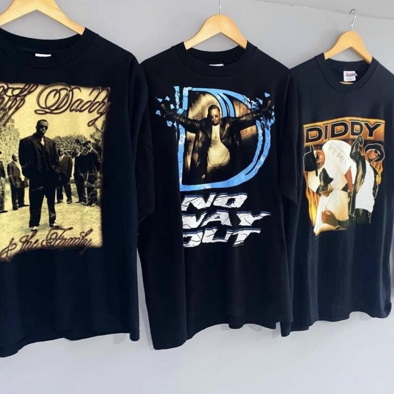 Vintage Diddy & Bad Boy puffy tour tee collection Size US L / EU 52-54 / 3 - 3 Thumbnail