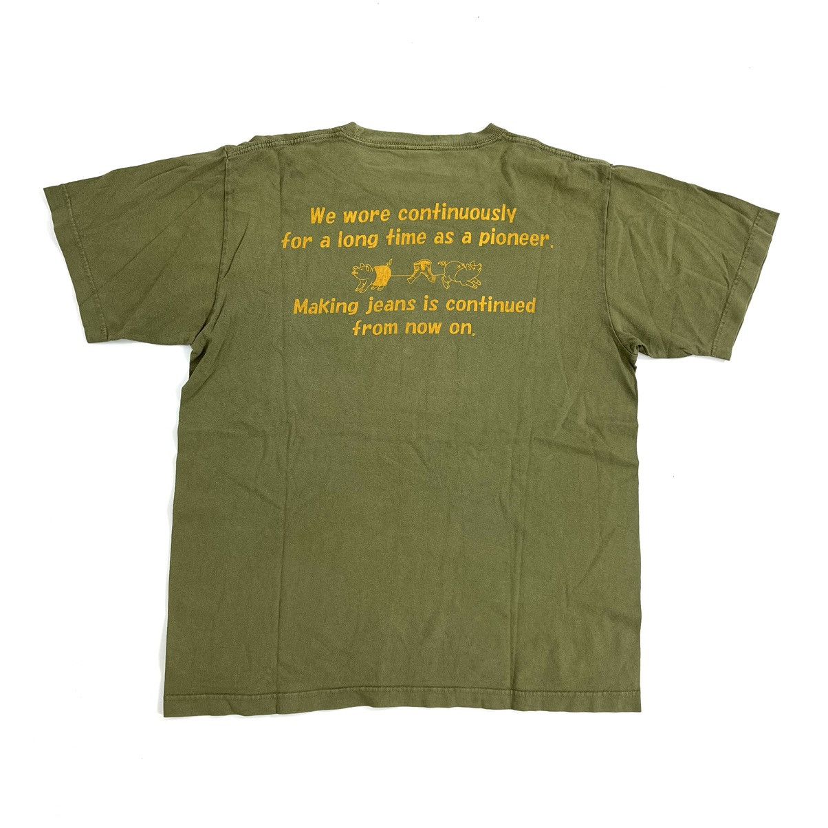 Studio D'Artisan Vintage Studio D'Artisan Pioneer Logo Green Tee Y2K Size US XL / EU 56 / 4 - 12 Thumbnail