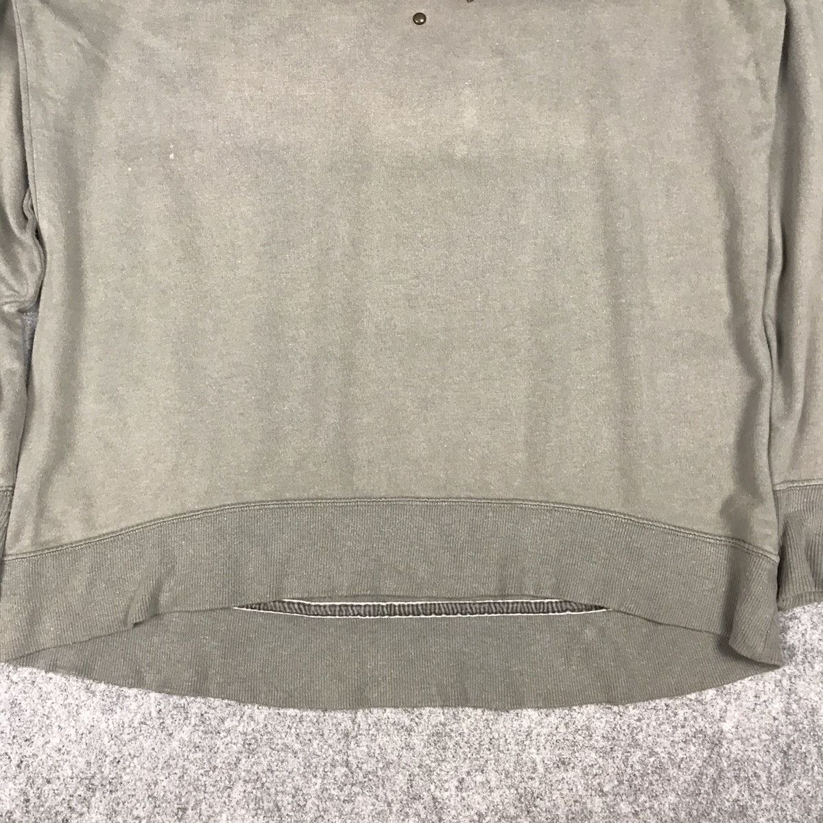 Japanese Brand DENIM CO FADED GRAY PUNK STYLE LONG SLEEVE SHIRT Size US M / EU 48-50 / 2 - 3 Thumbnail