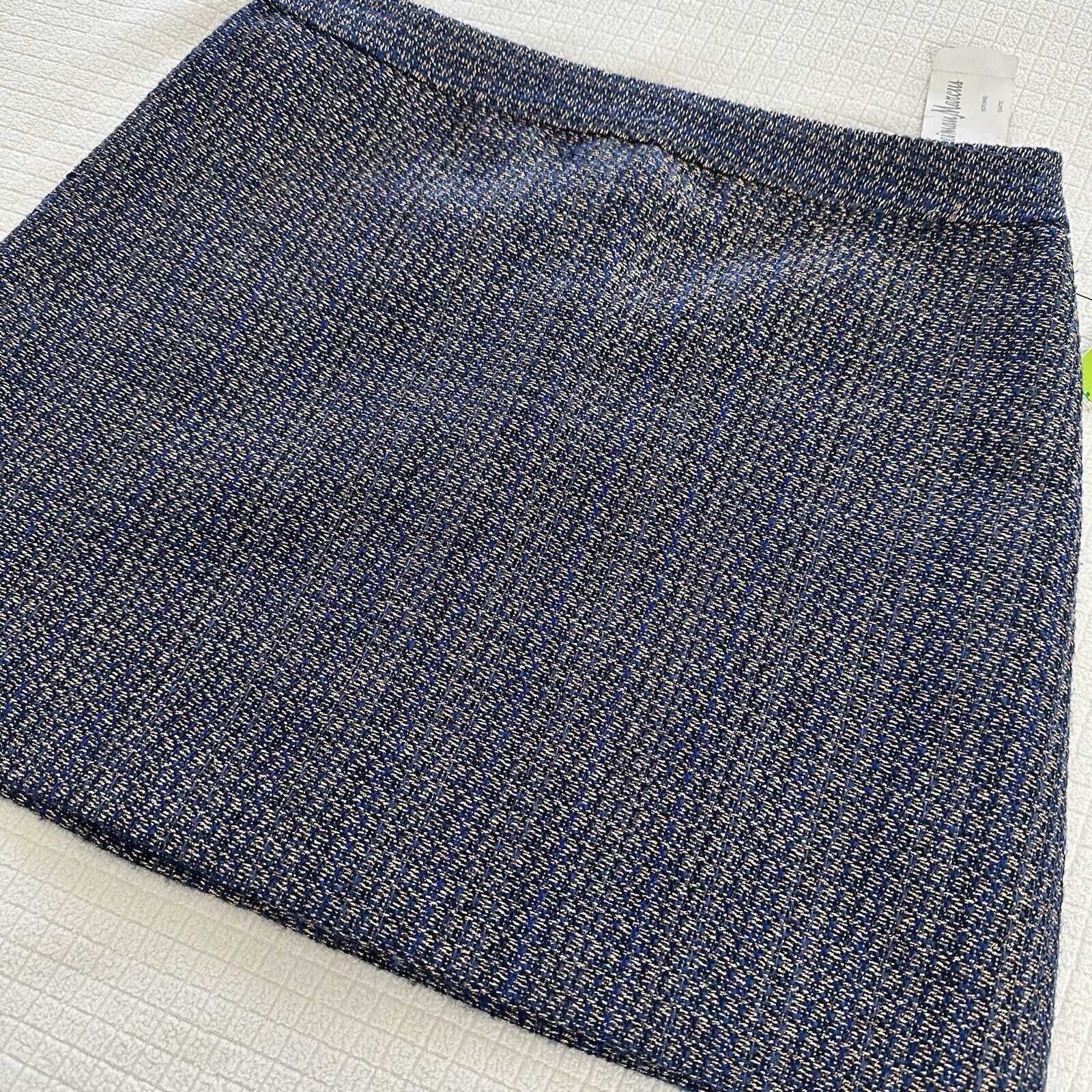 Alice + Olivia Alice Olivia Metallic Navy Mini Skirt Size 2 NWT Size 26" / US 2 / IT 38 - 4 Thumbnail