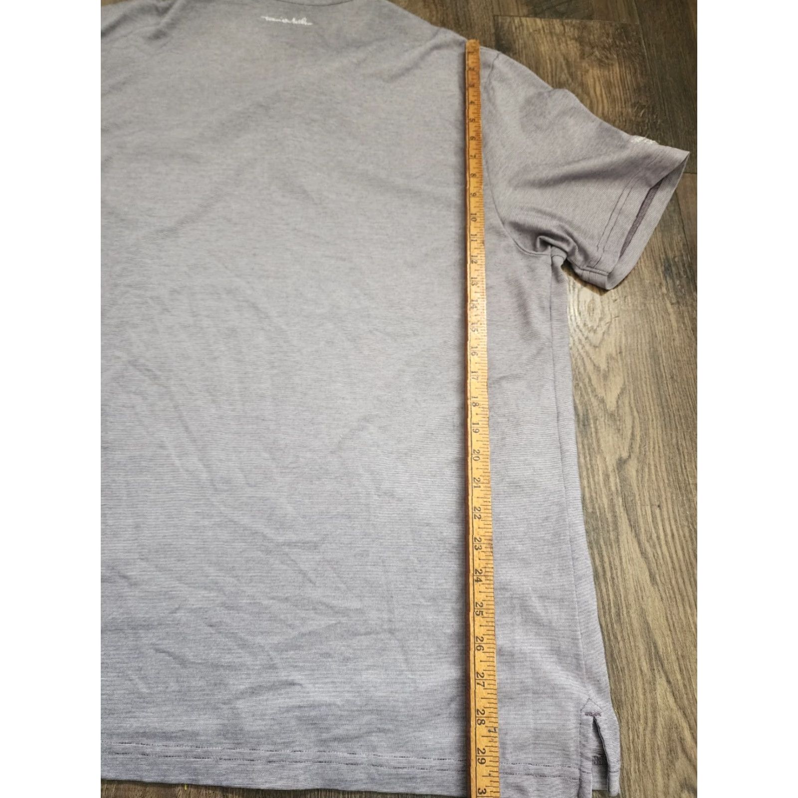 TravisMathew Travis Mathew Mens XXL Golf Performance Shirt Winter Run Challenge Distress Polo Size US XXL / EU 58 / 5 - 2 Thumbnail