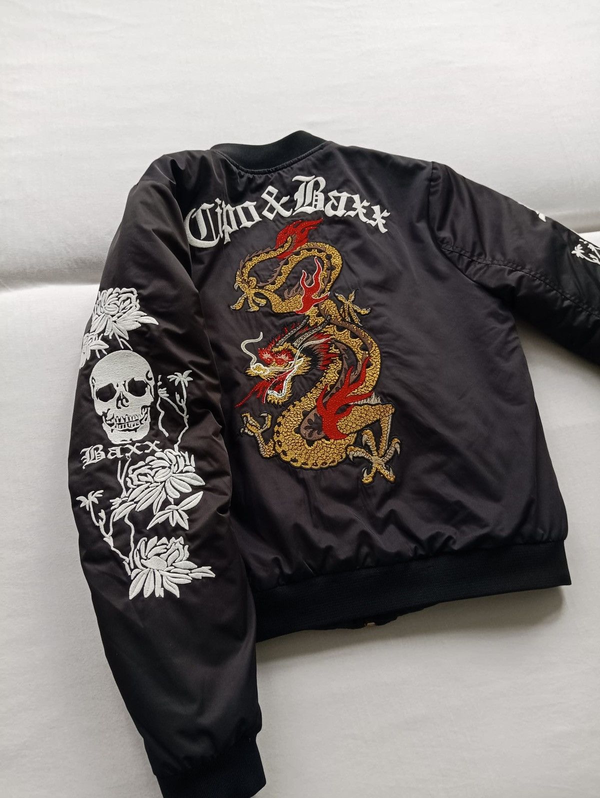 Other Cipo & Baxx Embroidered Dragon Bomber Jacket Size US XS / EU 42 / 0 - 5 Thumbnail