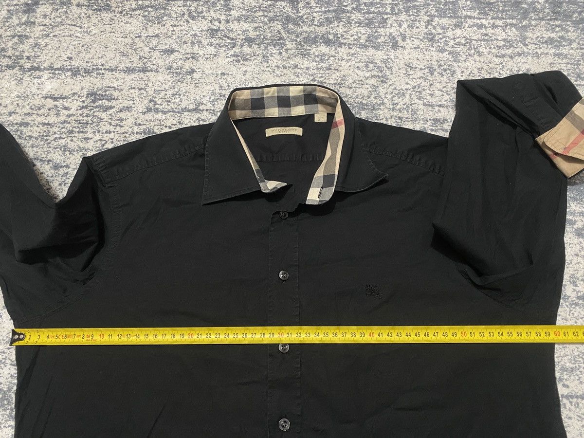 Burberry Burberry luxury shirt button up with pattern on cufs Size US XL / EU 56 / 4 - 16 Thumbnail