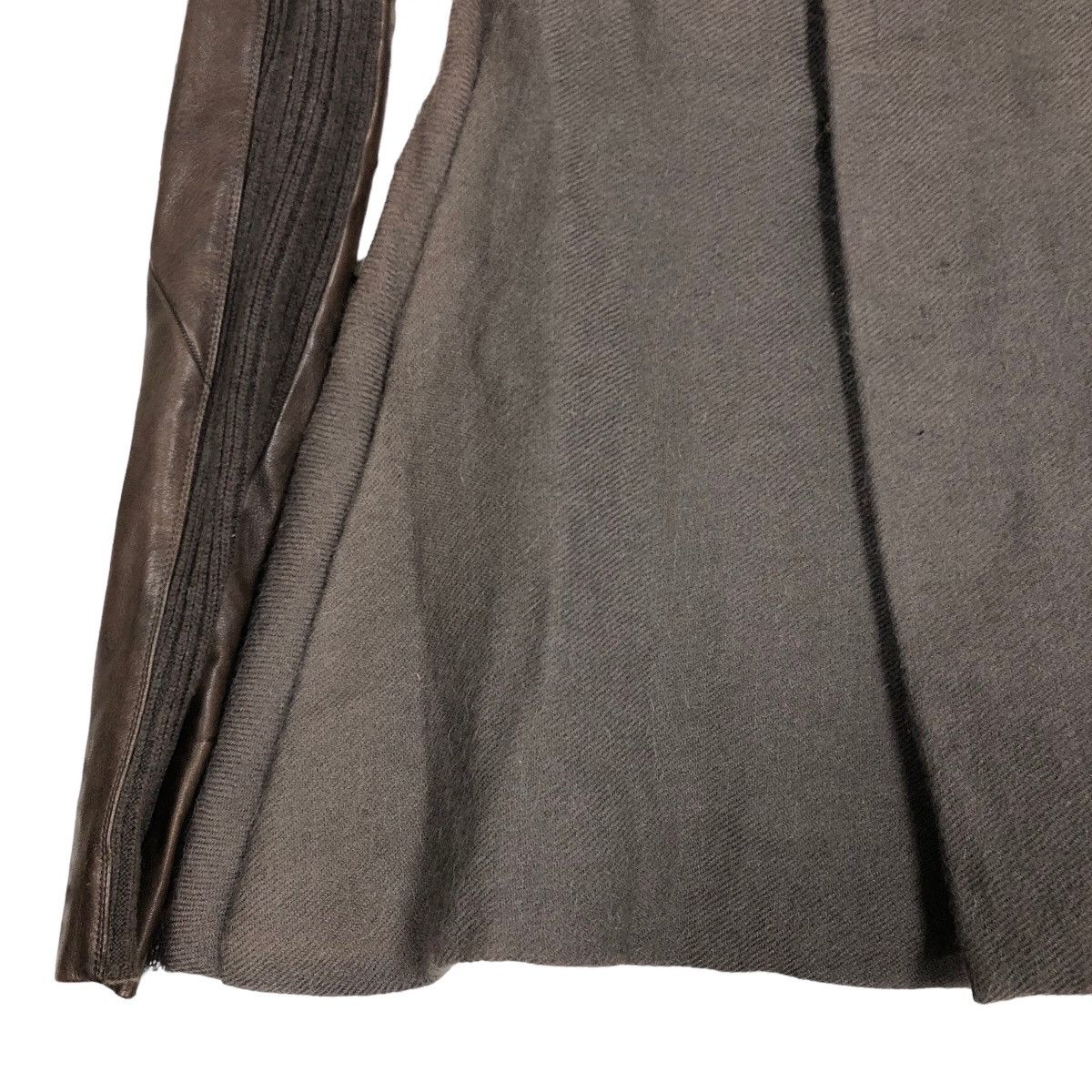 Rick Owens Rick Owens Fall 2010 R-t-W Assassin Hooded Leather Jacket Size XS / US 0-2 / IT 36-38 - 17 Thumbnail