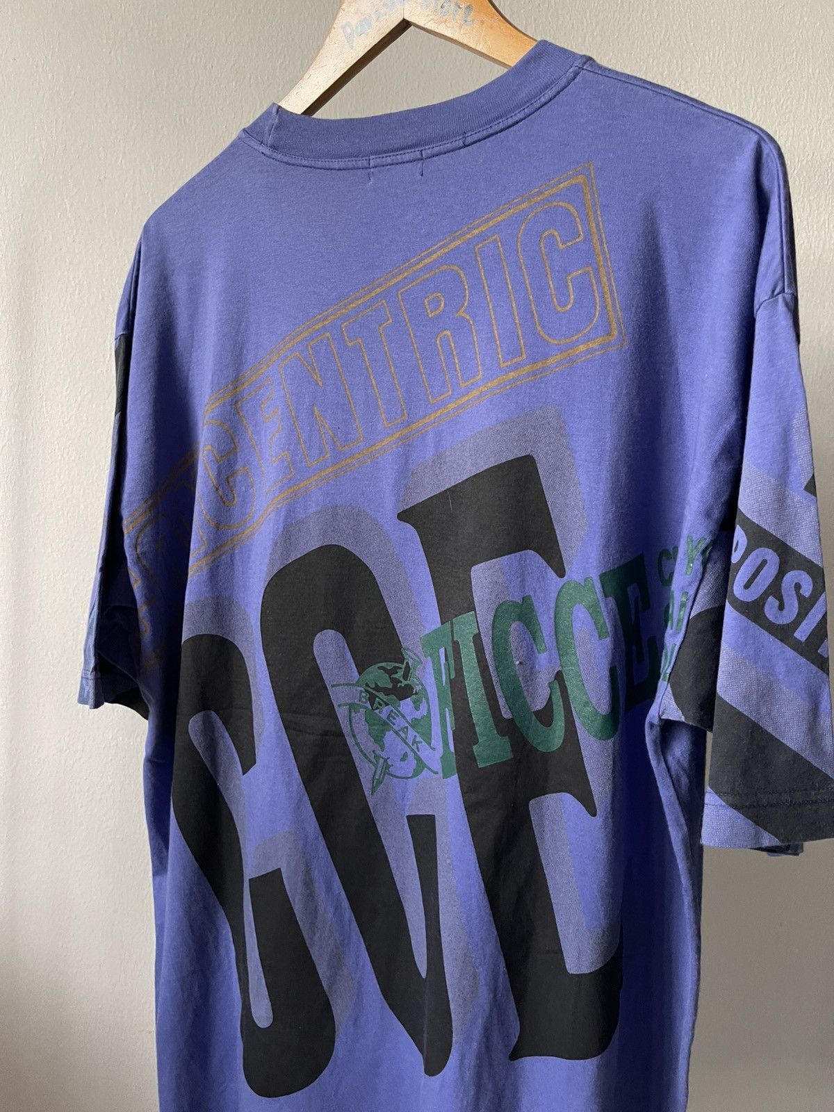 Yoshiyuki Konishi 90s Yoshiyuki Konishi FICCE Overprint Tee Size US XL / EU 56 / 4 - 7 Thumbnail