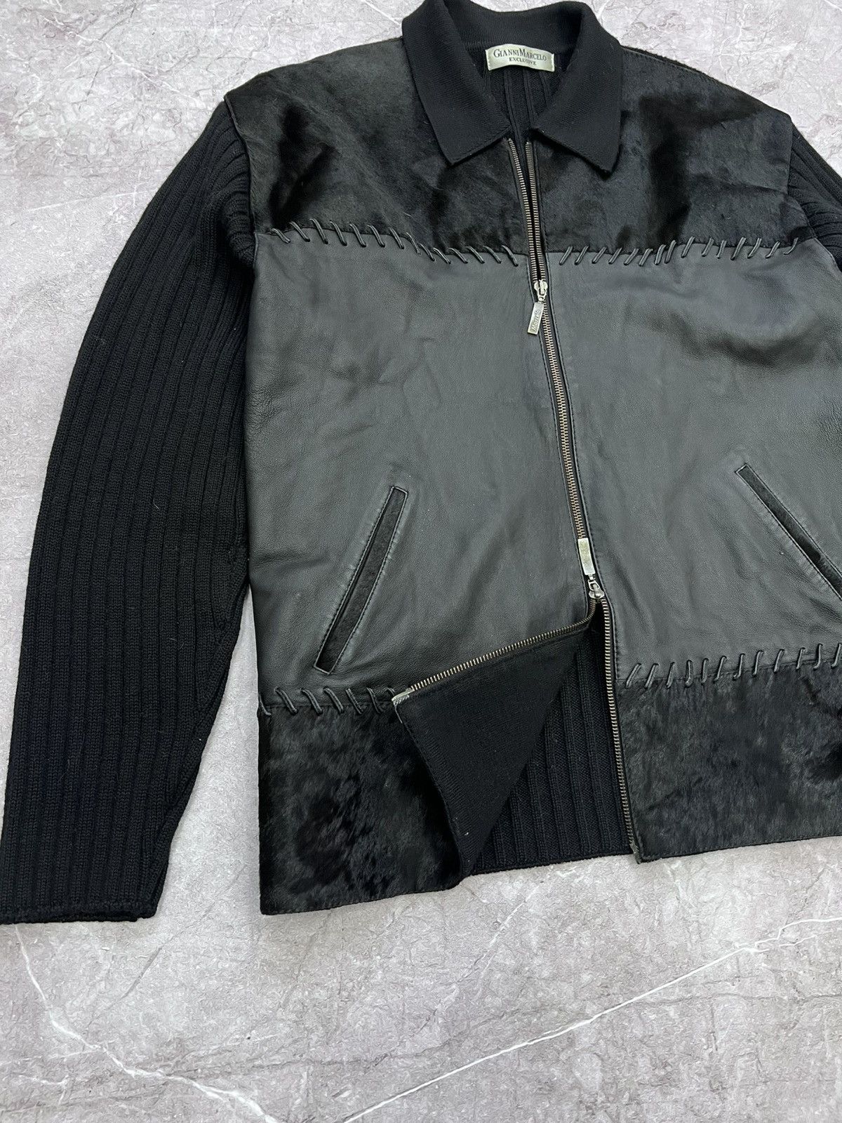 Diesel × Vintage Diesel Vintage Center Logo Y2K Zip Sweatshirt Avant Garde Size US L / EU 52-54 / 3 - 2 Thumbnail