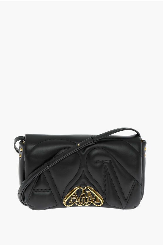 Alexander McQueen Quilted SEAL Bag with Removable Shoulder Strap Size ONE SIZE - 1 Thumbnail