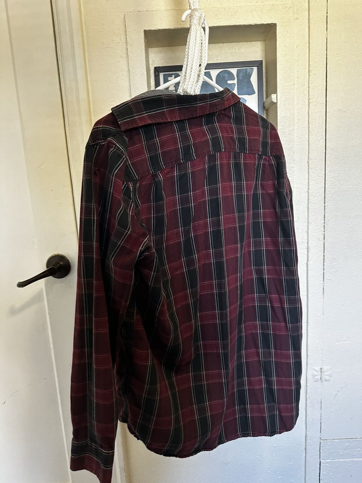 Vans Vans Black/Red Causal Flannel Size US M / EU 48-50 / 2 - 6 Thumbnail