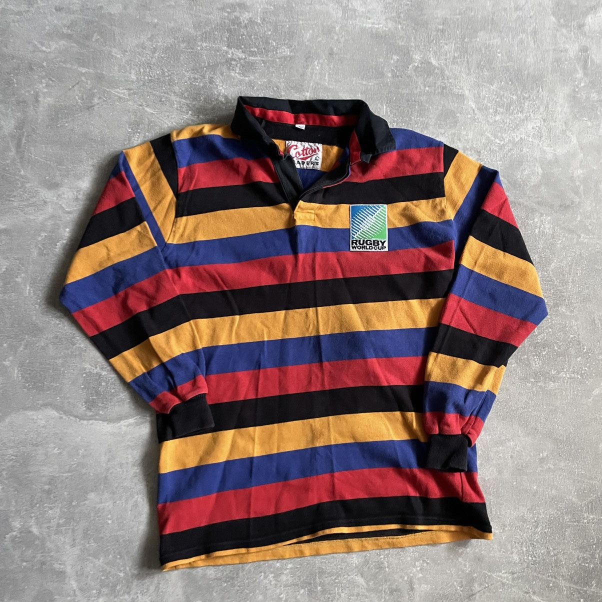 Pro Player Vintage Rugby World Cup Shirt 1989 Cotton Traders Long jerse Size US L / EU 52-54 / 3 - 1 Thumbnail