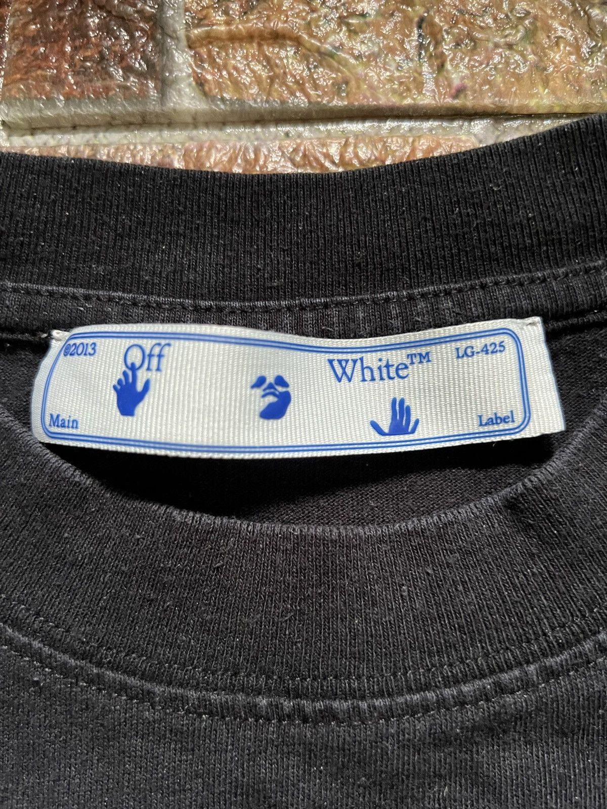 Off-White Off-White Caravaggio Tee Size US XS / EU 42 / 0 - 7 Thumbnail