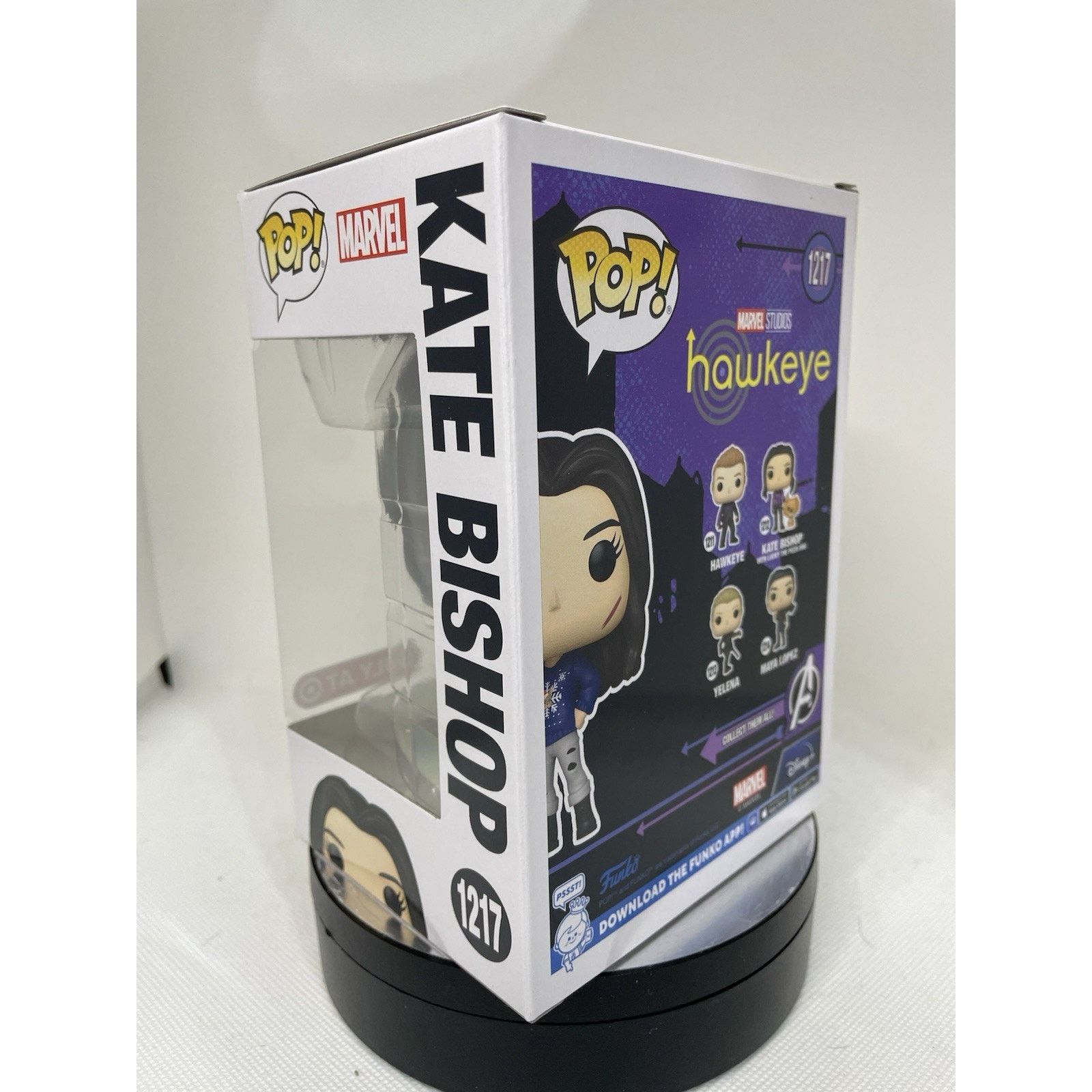Marvel Comics Funko Pop Kate Bishop Ugly Sweater Target (Exclusive) #1217 Size ONE SIZE - 4 Thumbnail