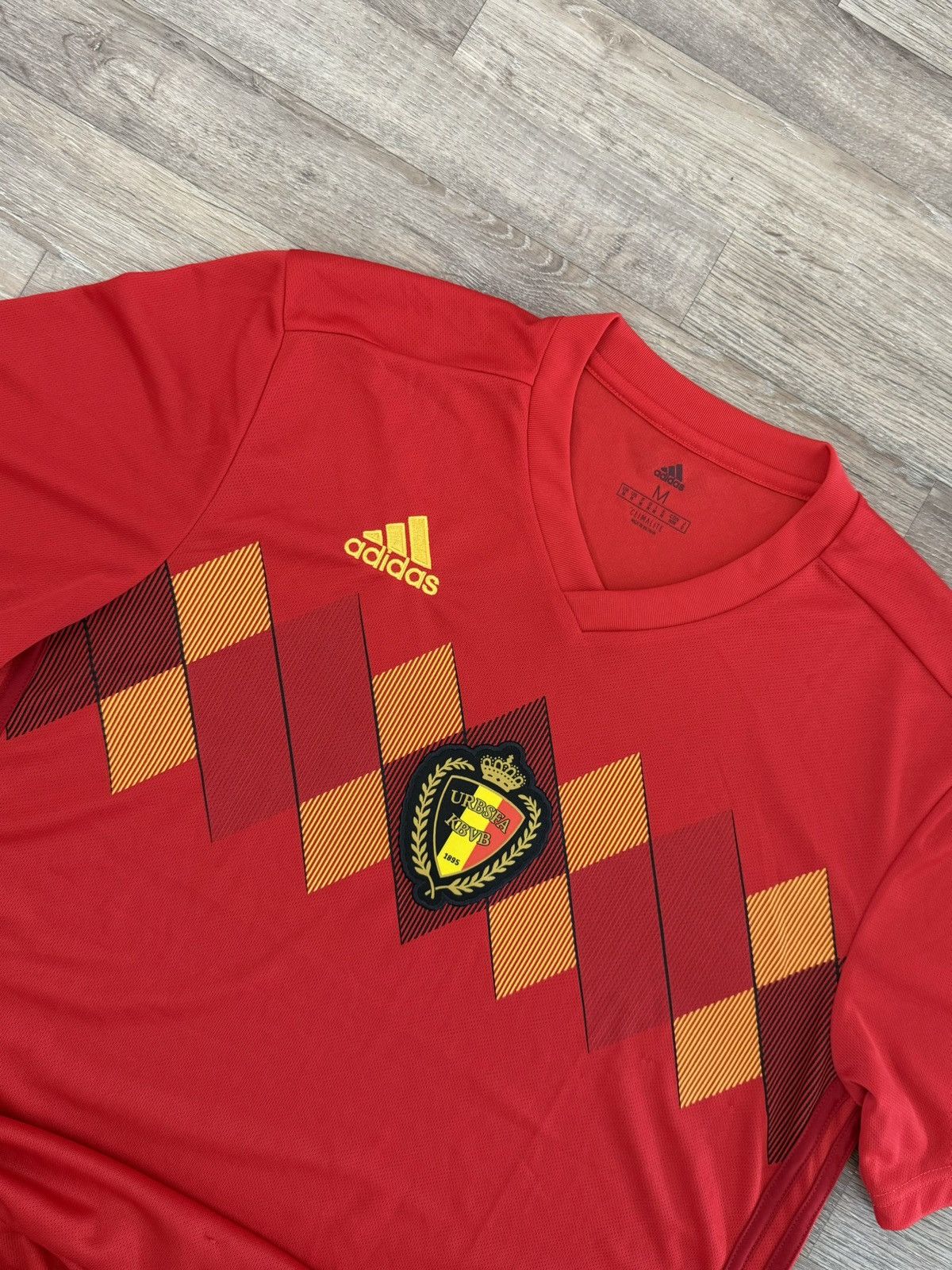 Adidas Adidas Y2k Belgium 2018 Football Soccer Blokecore Jersey Size US M / EU 48-50 / 2 - 4 Thumbnail