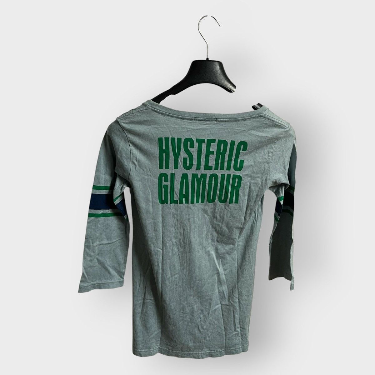 Hysteric Glamour STEAL! 2010s Hysteric Glamour Nude Girl LS Football Tee (S) Size US S / EU 44-46 / 1 - 2 Thumbnail