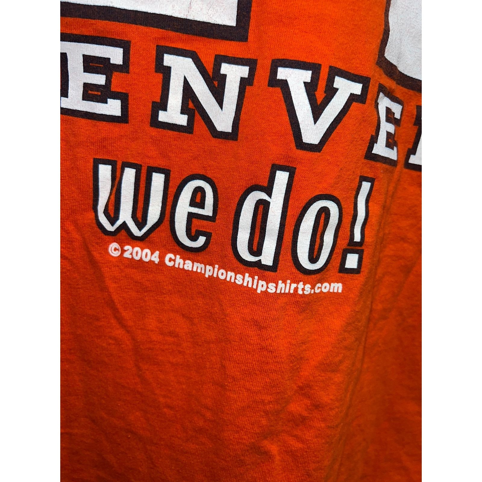 Fruit Of The Loom Champ Bailey Denver Broncos Shirt Got Champ? Football 2004 Size US M / EU 48-50 / 2 - 7 Thumbnail