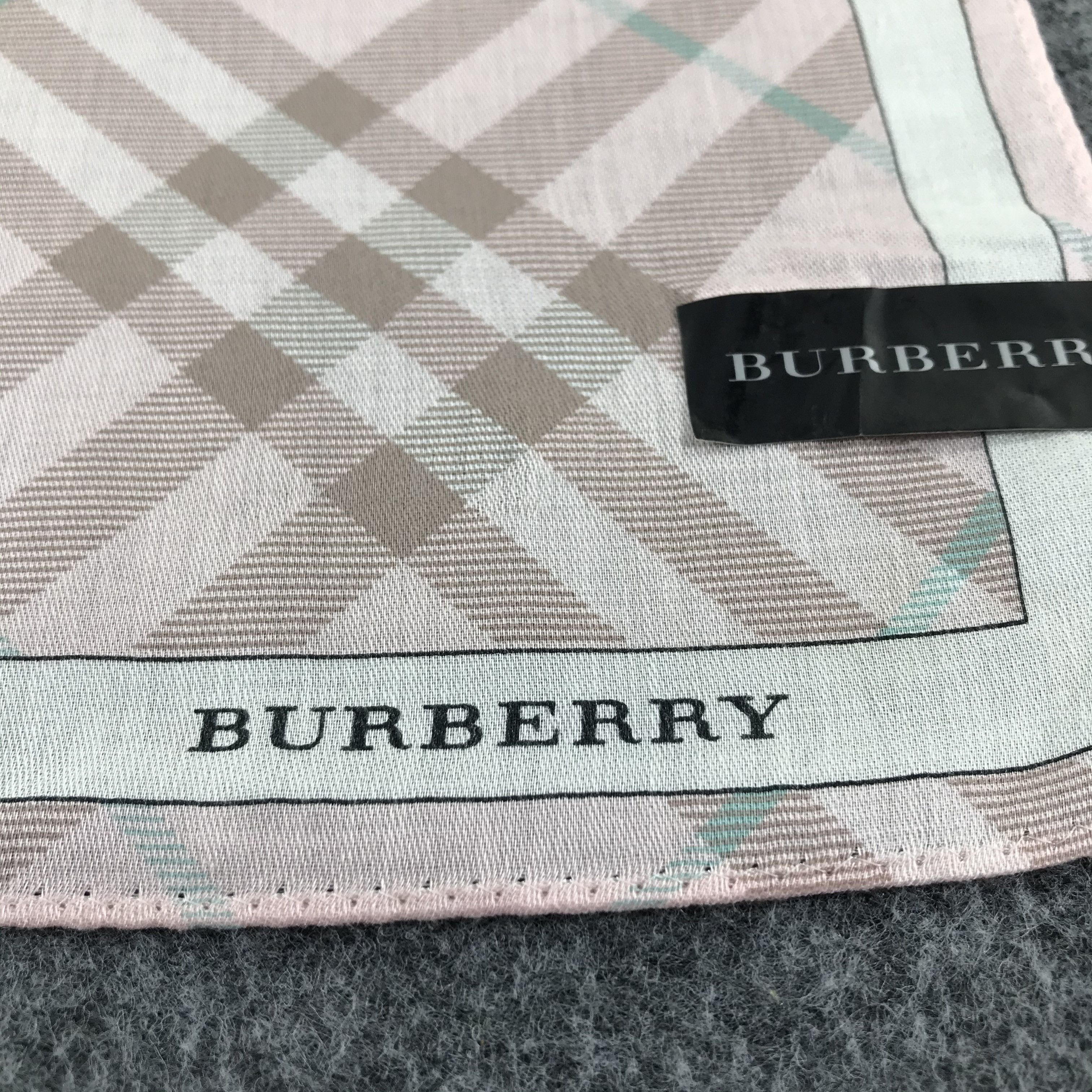Burberry Burberry Handkerchief Neckerchief Bandana H503 Size ONE SIZE - 4 Thumbnail
