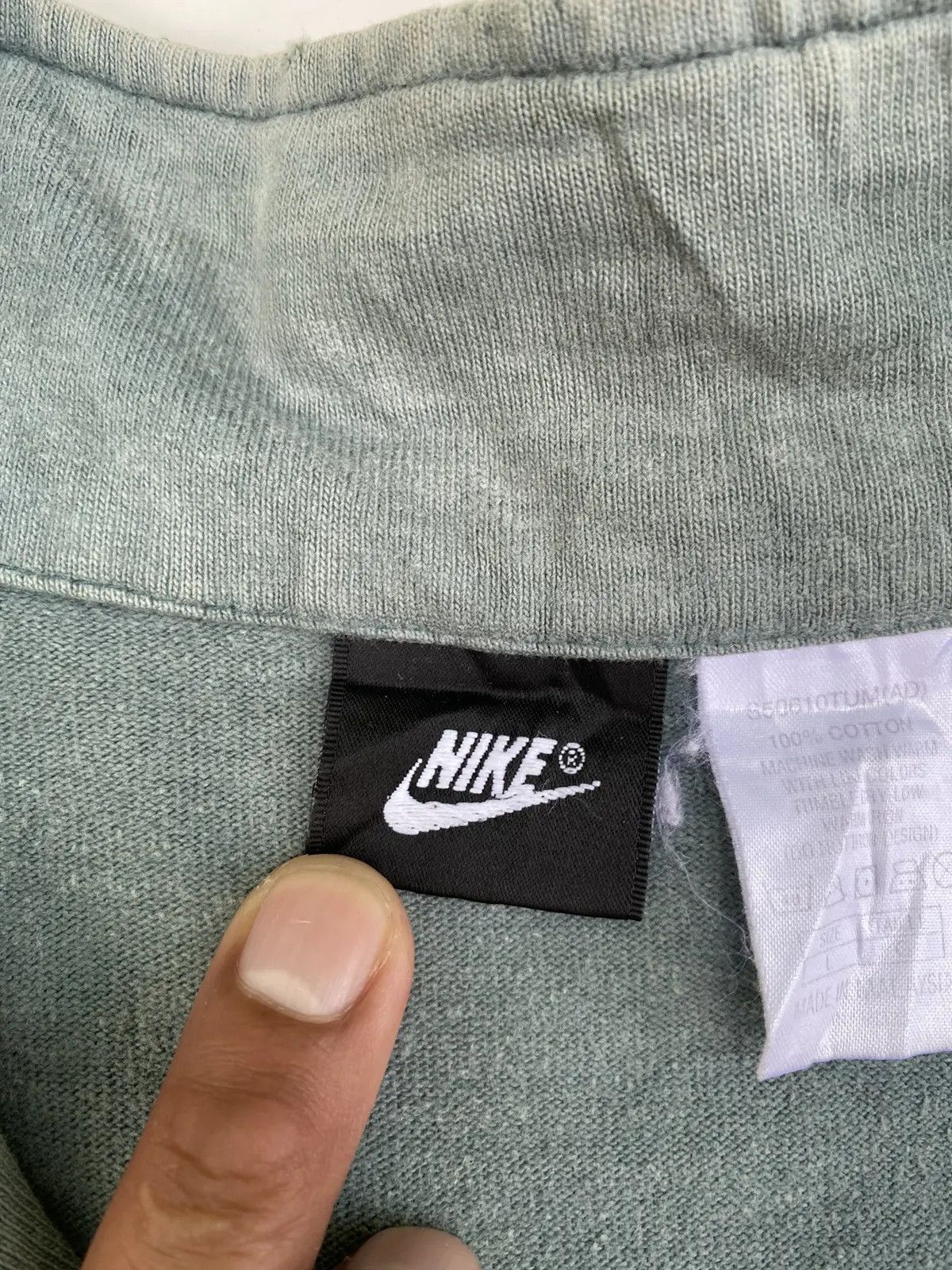 Vintage Vtg Nike Air Distressed Green Pistachio Size US XL / EU 56 / 4 - 11 Thumbnail