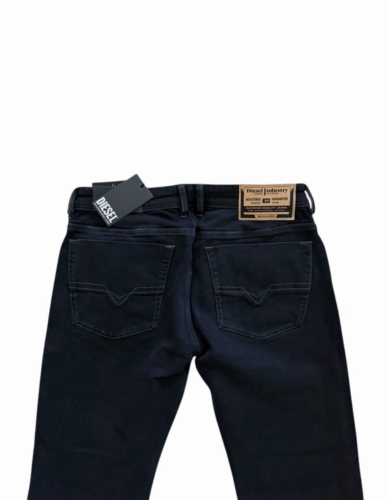 Diesel Diesel Mens Zatiny Bootcut Jeans RE064 Black Size 32/32 Size US 32 / EU 48 - 5 Thumbnail