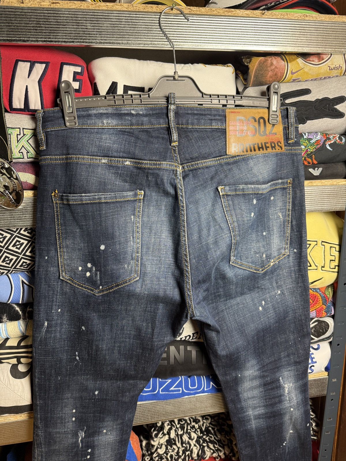 Dsquared2 Vintage Dsquared2 Distressed Raw Denim Pants Y2K Japan Style Size US 36 / EU 52 - 9 Thumbnail